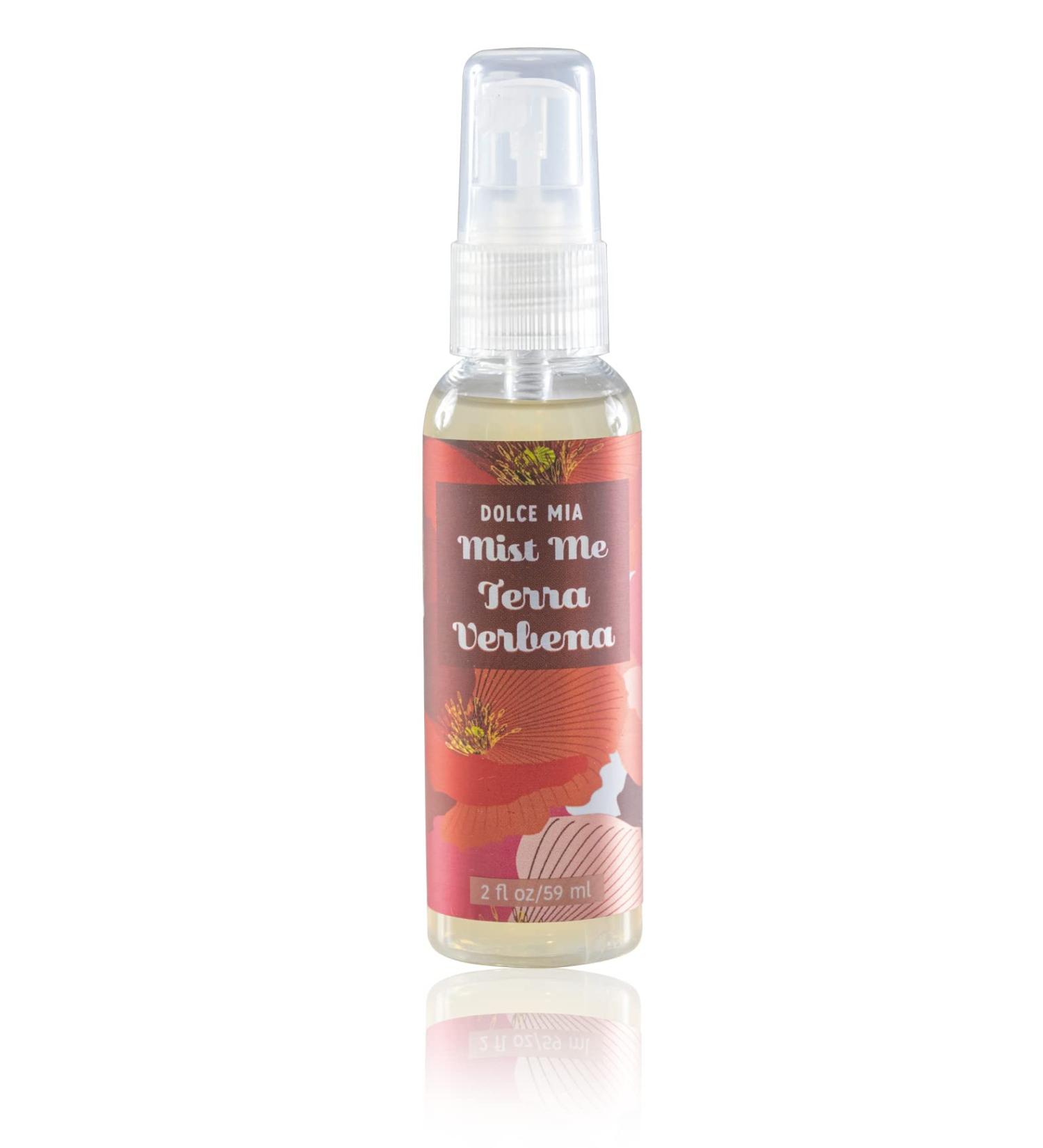 Dolce Mia | Mist Me | Terra Verbena Fragrance | Body Mist & Perfume Pick Me Up | 2 oz