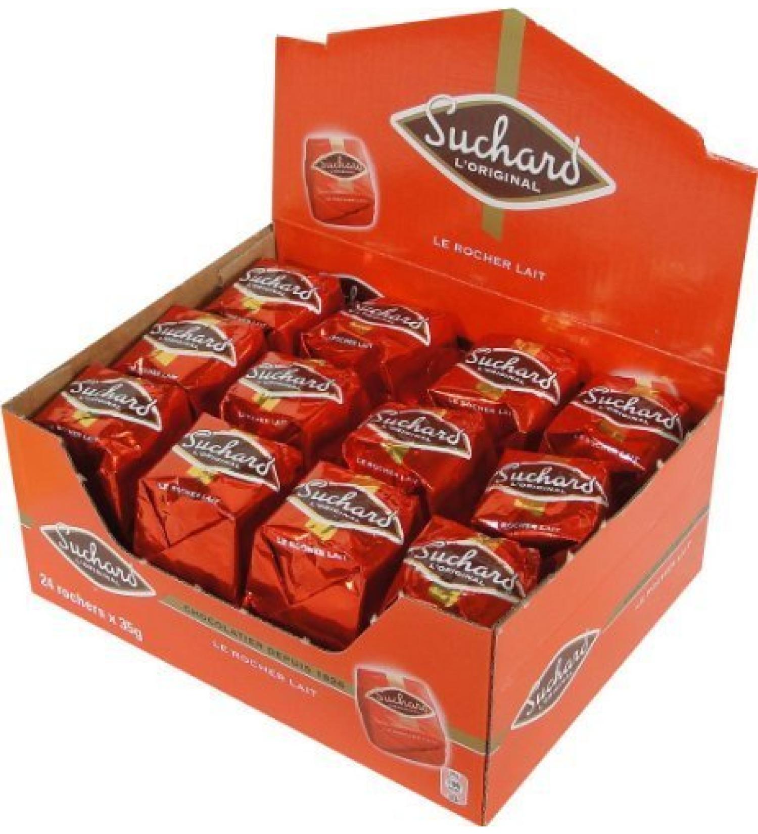 Suchard Suchard Suchard Milk Chocolate Case - 1.85 kg - 24 Pieces (2 Pack)