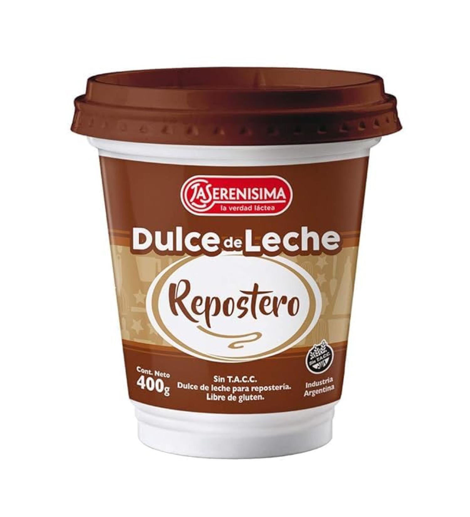 La Serenisima - Dulce de Leche Respostero 400 gr (400 gr 4 count) 400 gr 4
