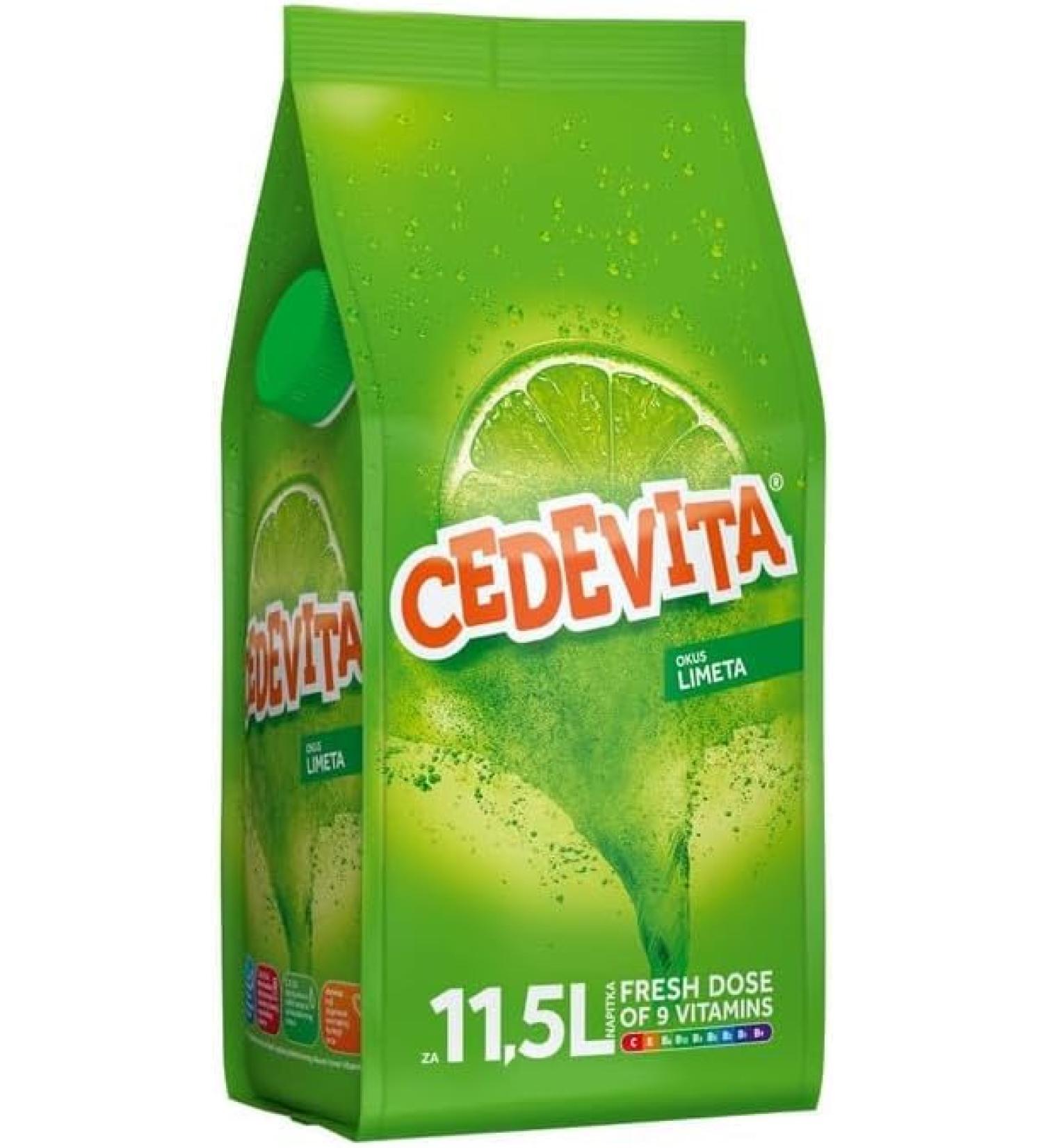 1 x Cedevita Instant Powder Vitamin Drinks (Lime 900g)