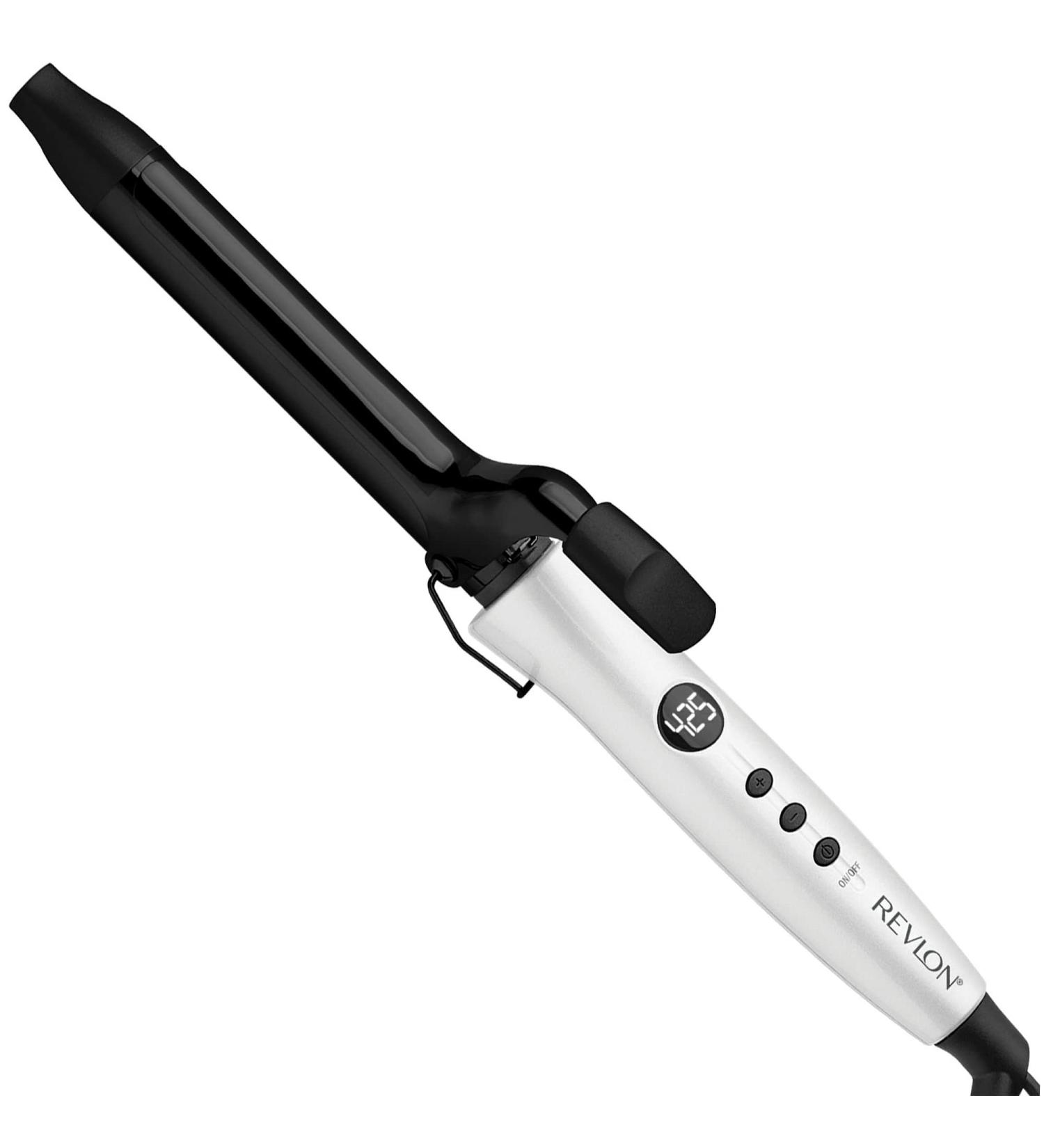 Revlon Crystal C + Ceramic Hair Curling Iron 1 Inch Barrel | Long-Lasting Shine & Less Frizz - Buy Online on GoSupps.com