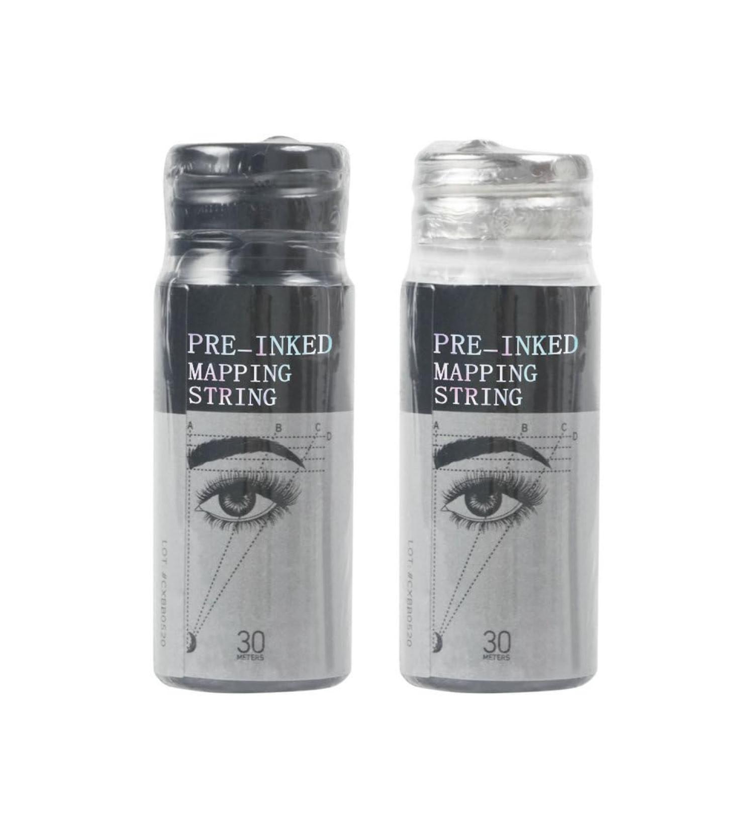 Pre-Inked White Eyebrow Mapping String 30M Ideal for Semi-Permanent Makeup Microblading & Eyeliner | International Shipping Available - Buy Online on GoSupps.com
