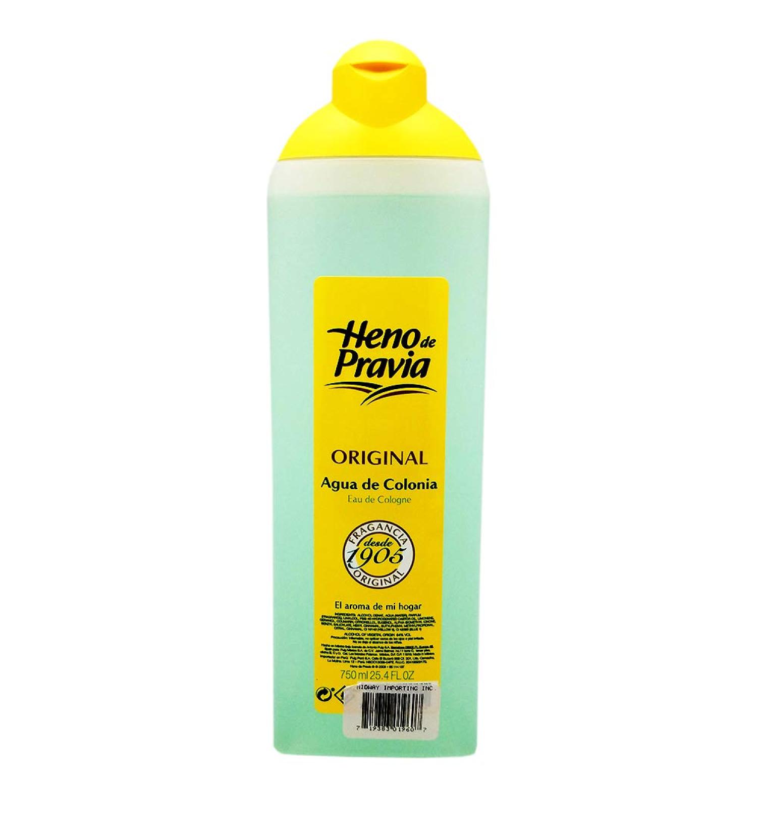 Heno de Pravia Splash Cologne Agua de Colonia clear 25.4 Fl Oz - Buy Online on GoSupps.com