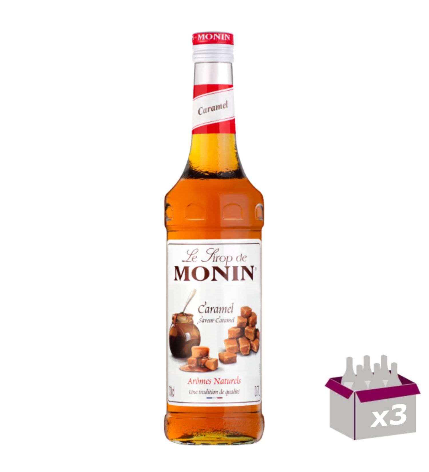 Set of 3 Syrup - Caramel - 70cl