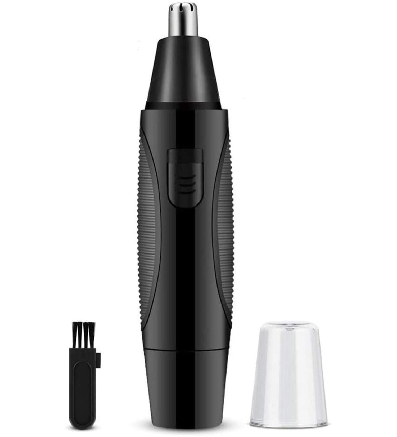 KouRy Portable Ear Nose & Brow Trimmer Painless Electric Groomer for Men & Women | Battery-Operated Facial Hair Clipper - Buy Online on GoSupps.com