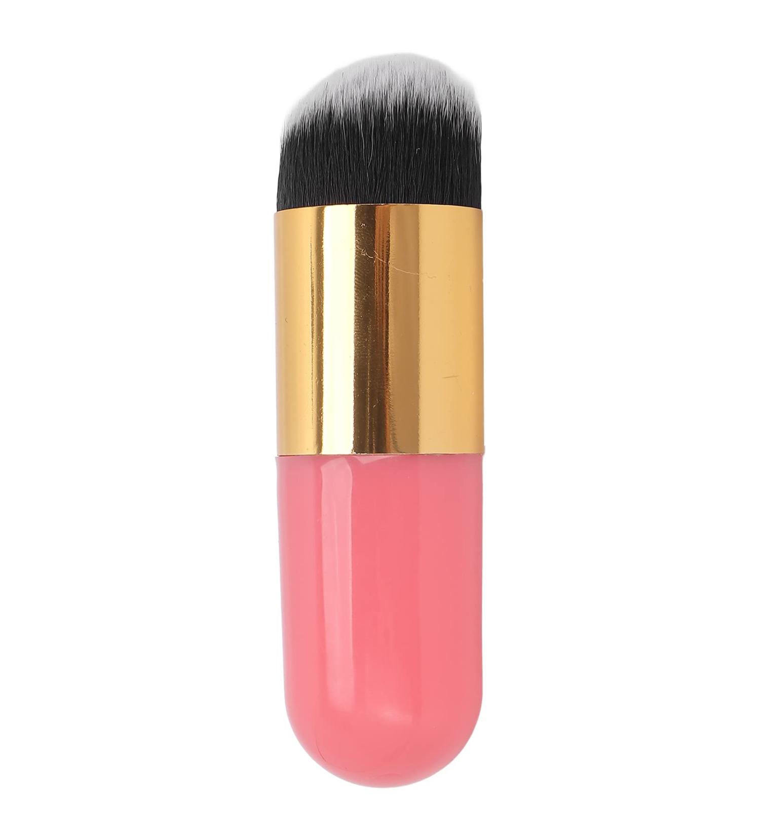 Premium Foundation Brush for Liquid Cream & Powder - Buffing & Blending Makeup Brush (Pink Gold) - Best for Daily Use - Buy Online on GoSupps.com