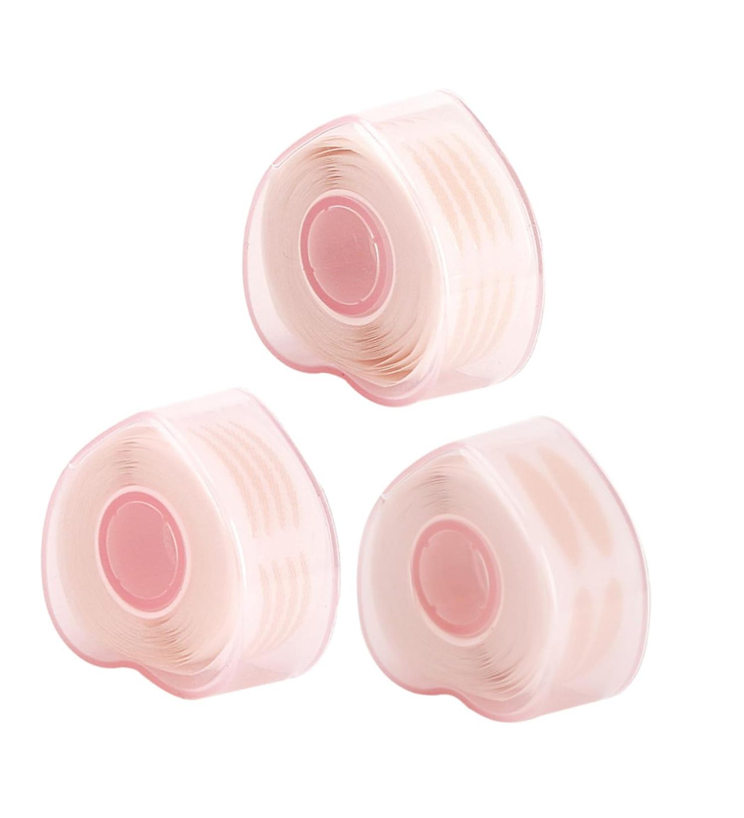 Didiseaon 3rolls Double Eyelid Sticker Lace Eye Strip Makeup Tape Fiber Eyelid Strip Double Sided Eyelid Sticker Double Eyelid Tapes Eye Sticker Makeup Tools Reel Natural Pink Girl - Buy Online on GoSupps.com