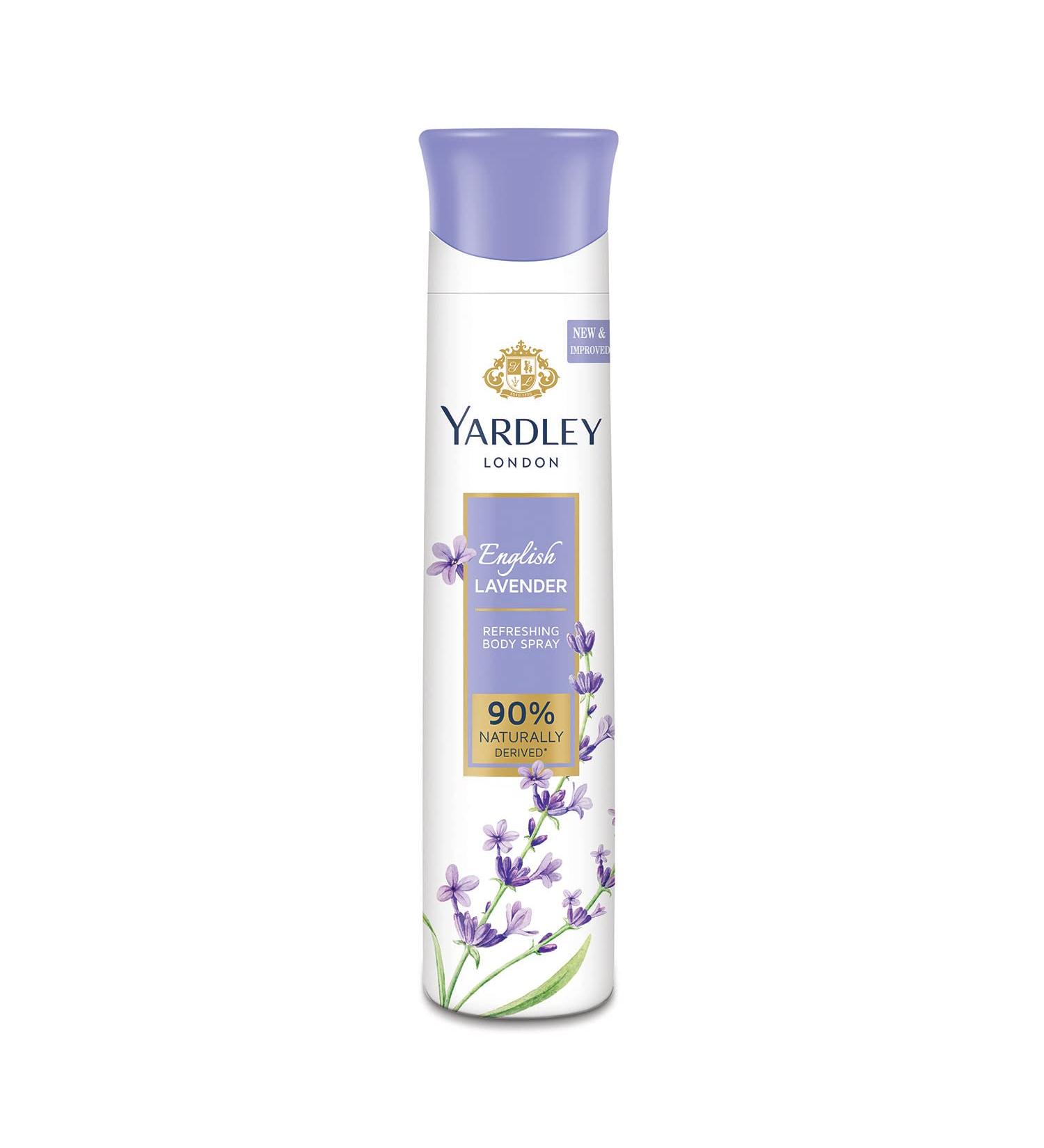 Yardley London Referishing Body Spray English Lavender 150ml - Buy Online on GoSupps.com