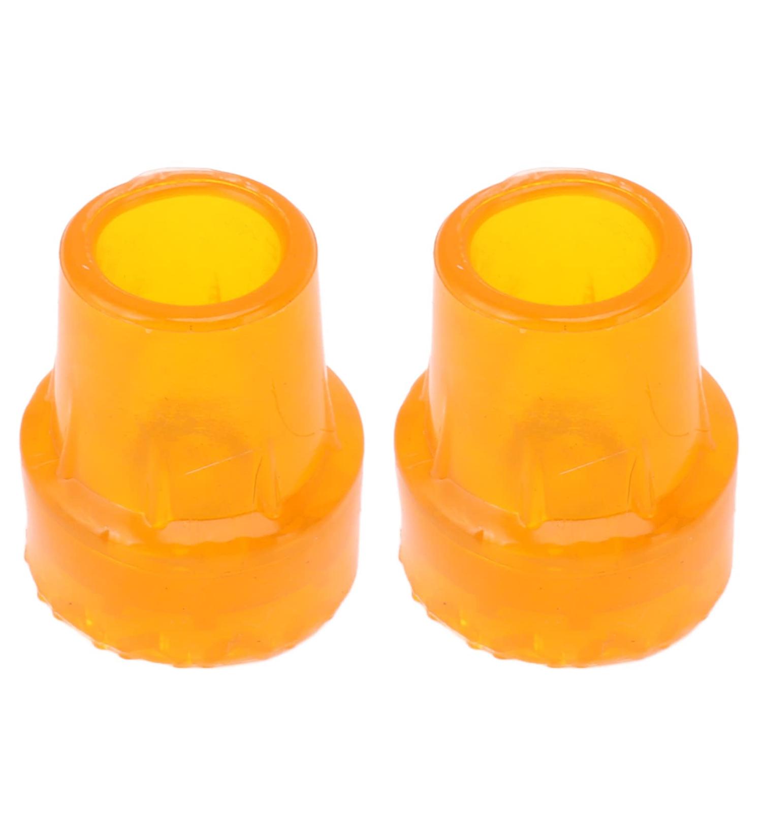 Buy Eeneme 2pcs Non-Slip Rubber Crutch Stick Tips | Replacement Walking Stick Pads - Durable & Reliable - Buy Online on GoSupps.com