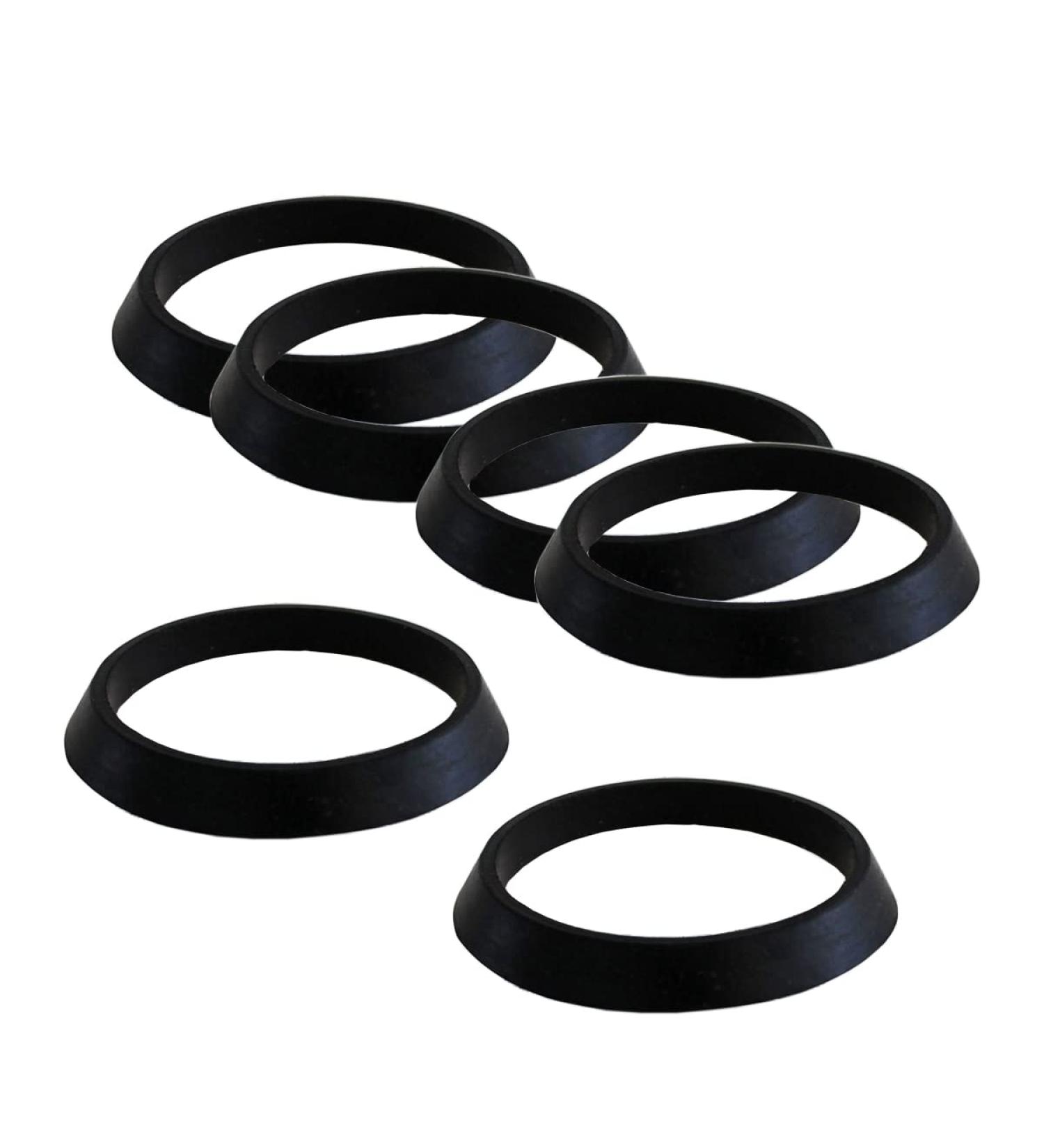 Qrity 6-Piece Drain Pipe Blind Cap Seal Set - 43mm Kitchen Sink Drain Seal & Rubber Disc for 1.5 Fittings - Buy Online on GoSupps.com
