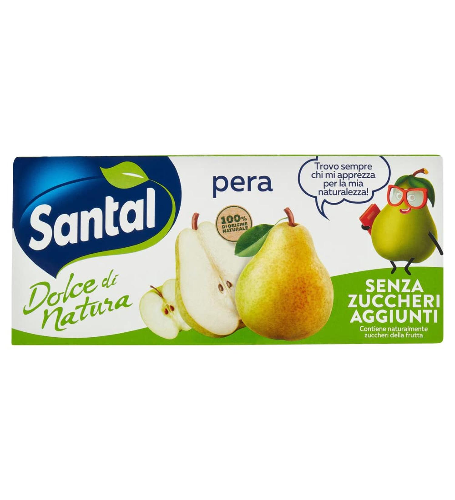  Santal Santal Pear Drink 3 x 200 ml - Buy Online on GoSupps.com