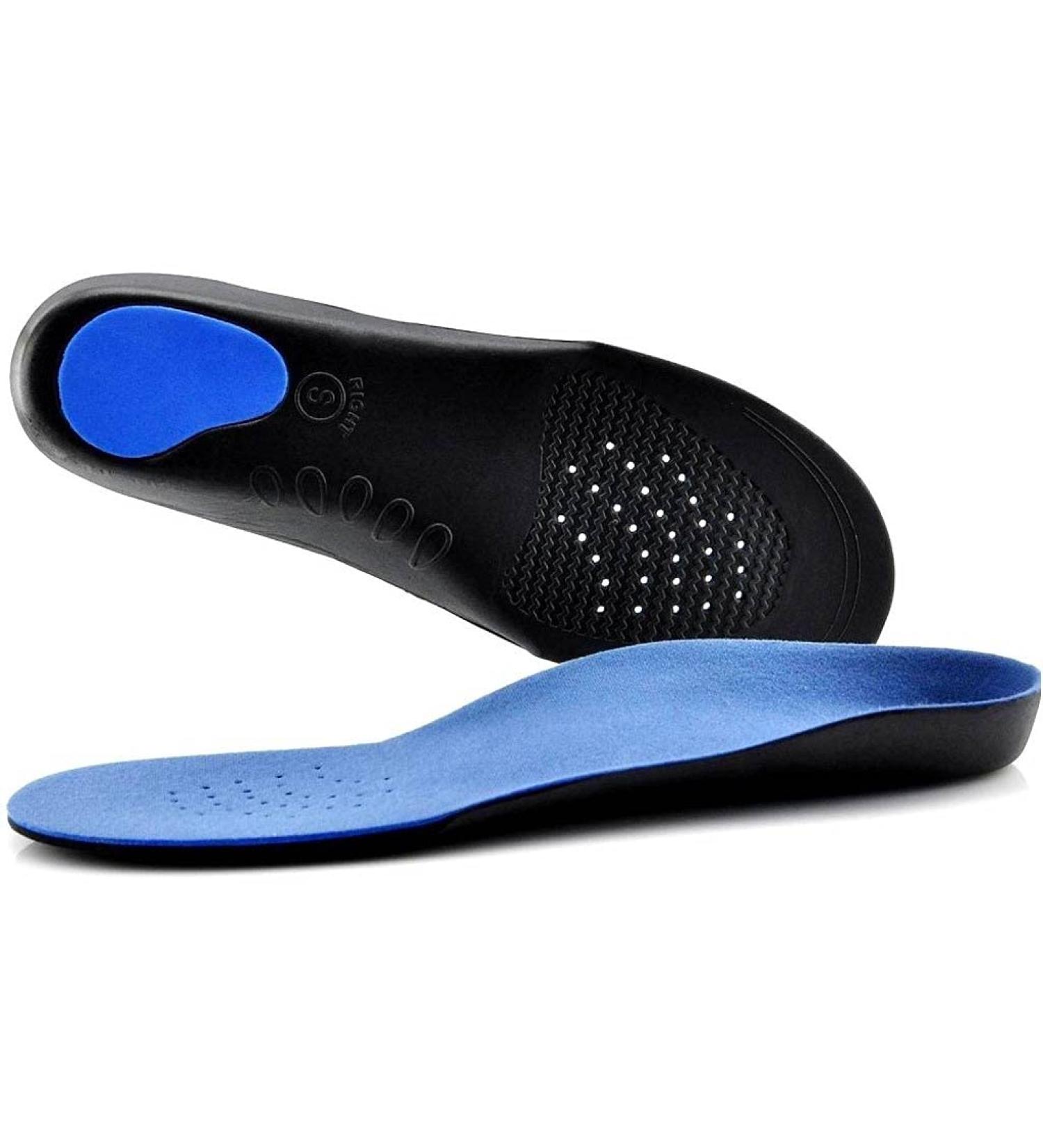 Flat Foot Orthopedic Insoles for Men & Women | Arch Support Inserts | EVA Sports Shoe Pads (46-48 - Buy Online on GoSupps.com