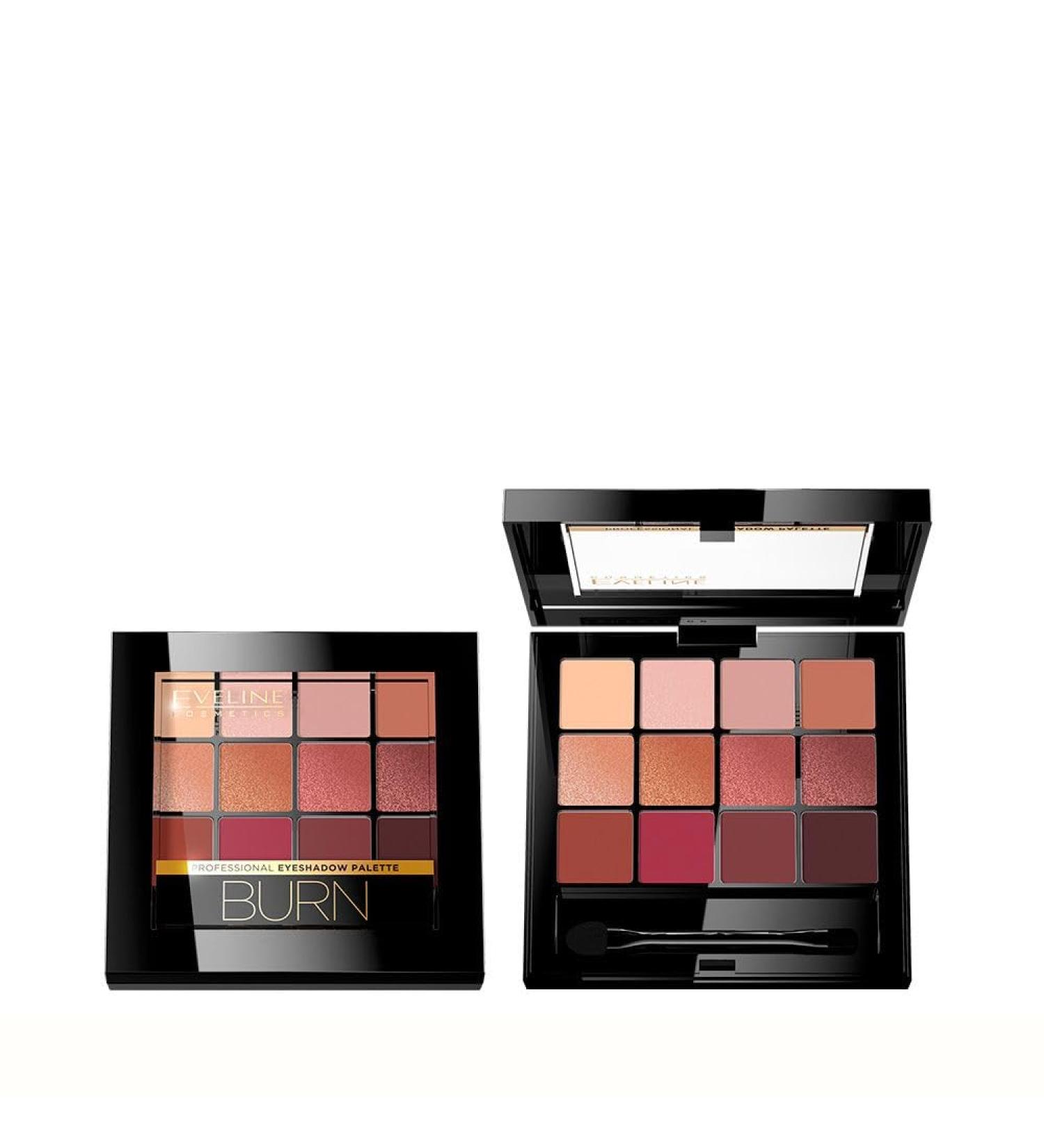Eveline Cosmetics Eyeshadow Set All in One Burn Burn One Size