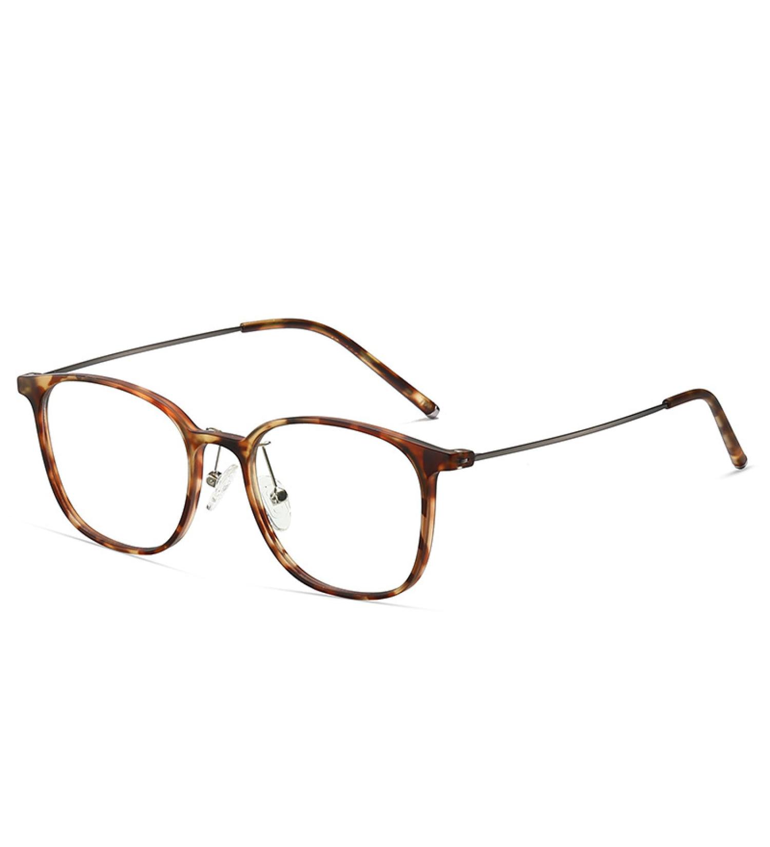 Shop Metal Temples TR90 Blue Light Blocking Glasses for Women & Men - Anti-UV Ray Computer & Reading Glasses in Tortoise | 50mm - Buy Online on GoSupps.com