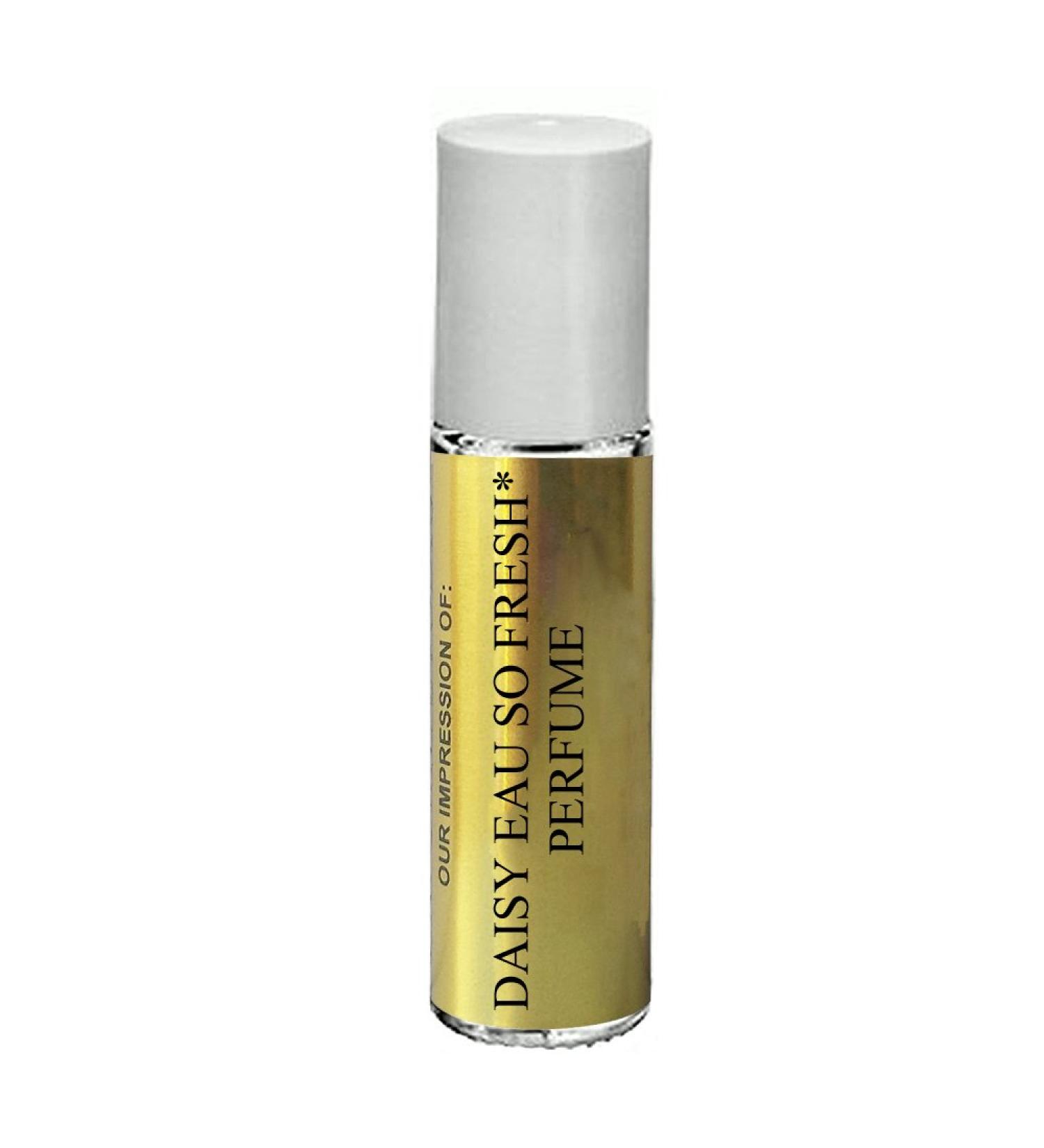 IMPRESSION Compatible with Daisy_Eau_So_Fresh for Women 10ml Roll On Glass Bottle 100% Pure Undiluted No Alcohol Parfum (Premium Quality Fragrance Version) - Buy Online on GoSupps.com