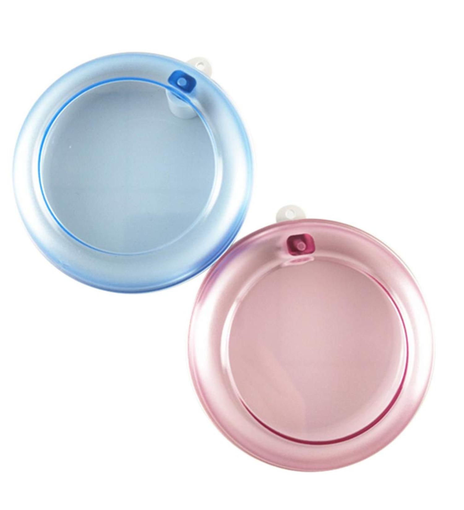 Denture Case Retainer Holder Box - Portable Storage for Dentures, Braces, and Retainers - Clear Blue Night Retainer Box by DOITOOL - Buy Online on GoSupps.com