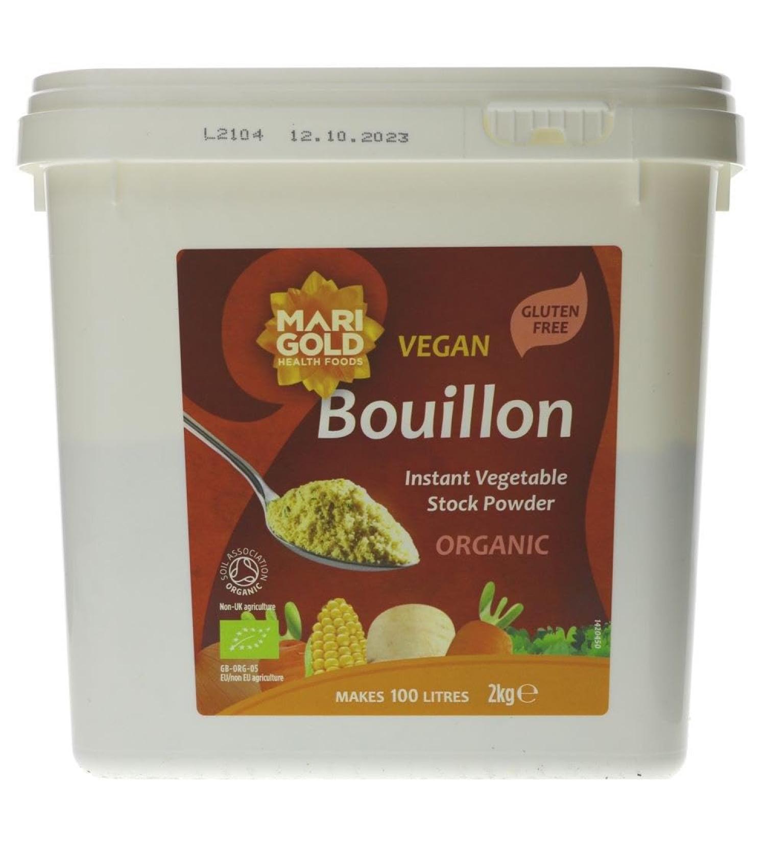 Marigold Catering Vegan Gluten Free Bouillon Organic 2kg (Red)