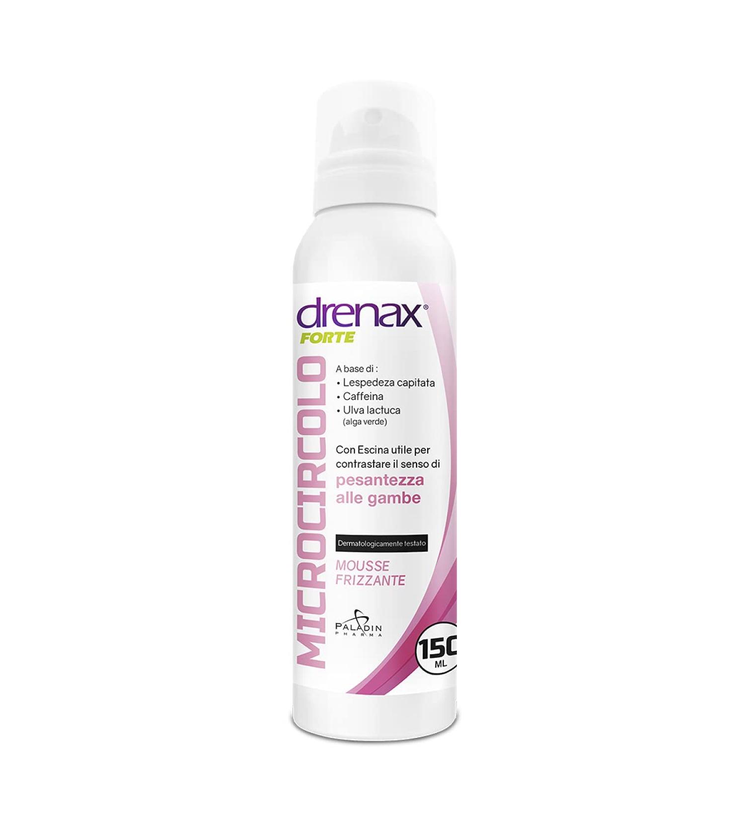  Drenax Drenax Microcircolo Refreshing Leg Foam 03737 50 ml Pink - Buy Online on GoSupps.com
