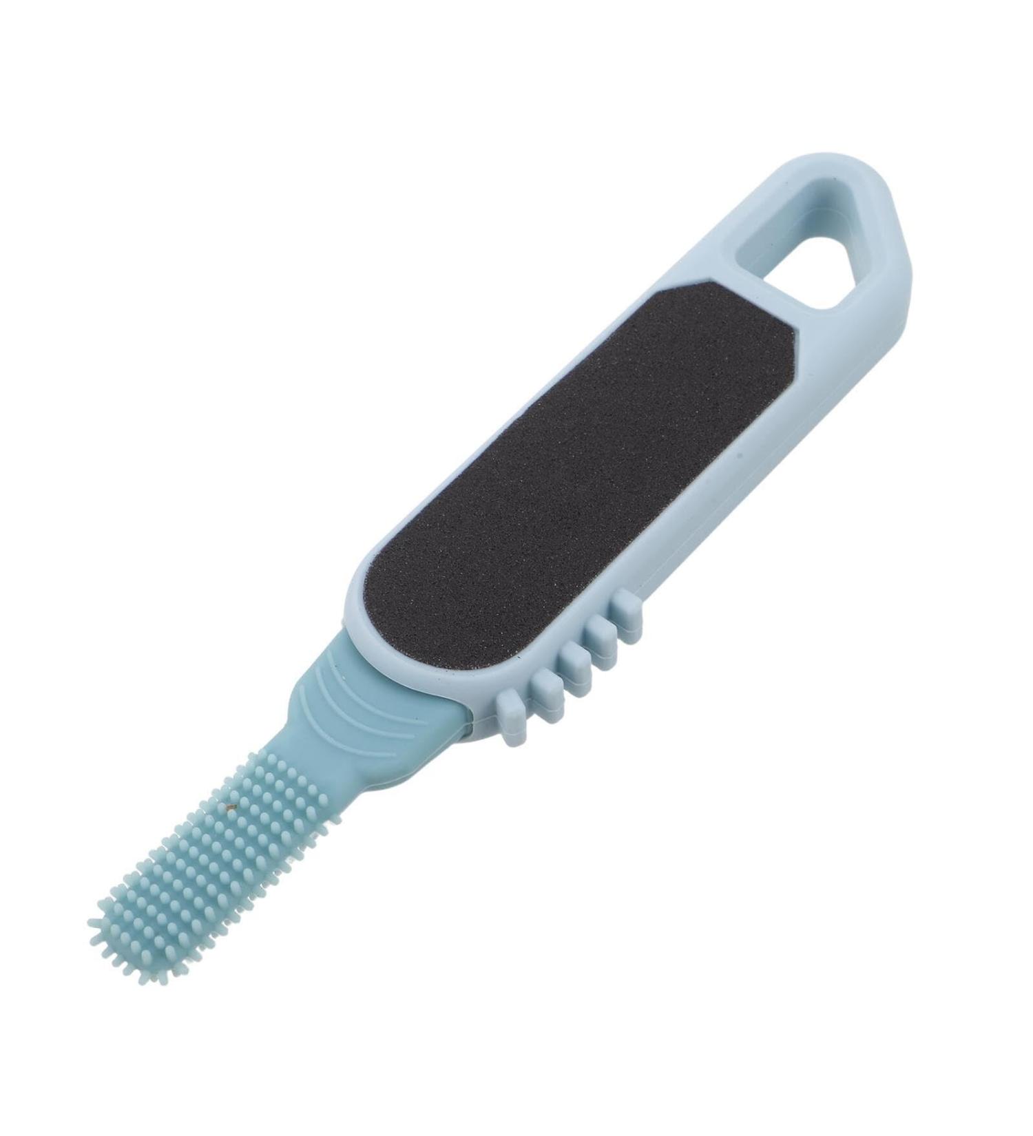 Beaupretty Brosse Exfoliante Double Face en Silicone Souple Bleue pour Pieds Lime Callosit s Douce Nettoyeur de Pieds pour Compact et limination des Peaux Mortes - Buy Online on GoSupps.com