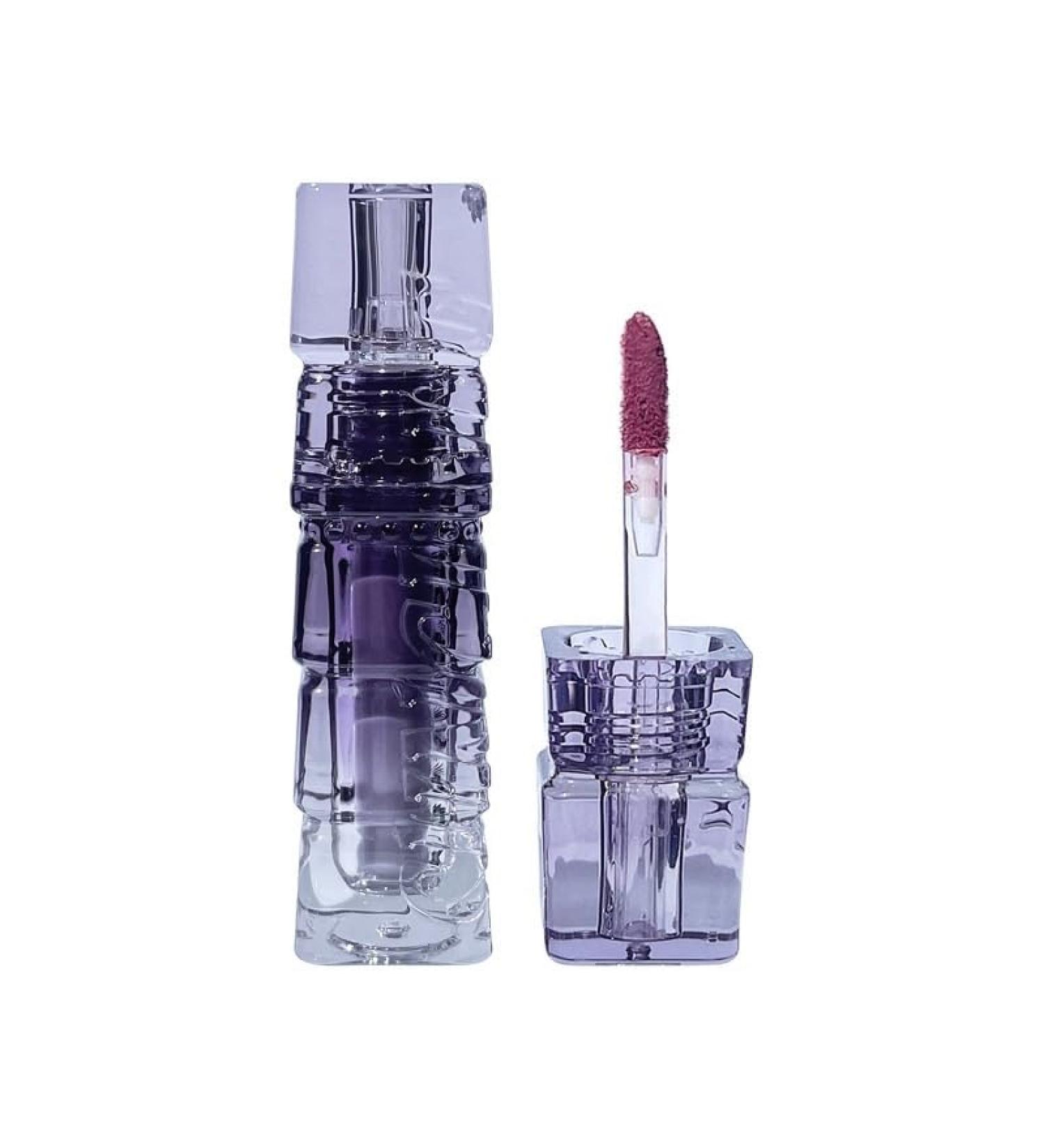 BADALO Velvet Mist Water Mist Lip Mud Soft Silky Matte Vegan White Glossy Non-stick Lip Glaze Lipstick (color: 2 special gray powder)
