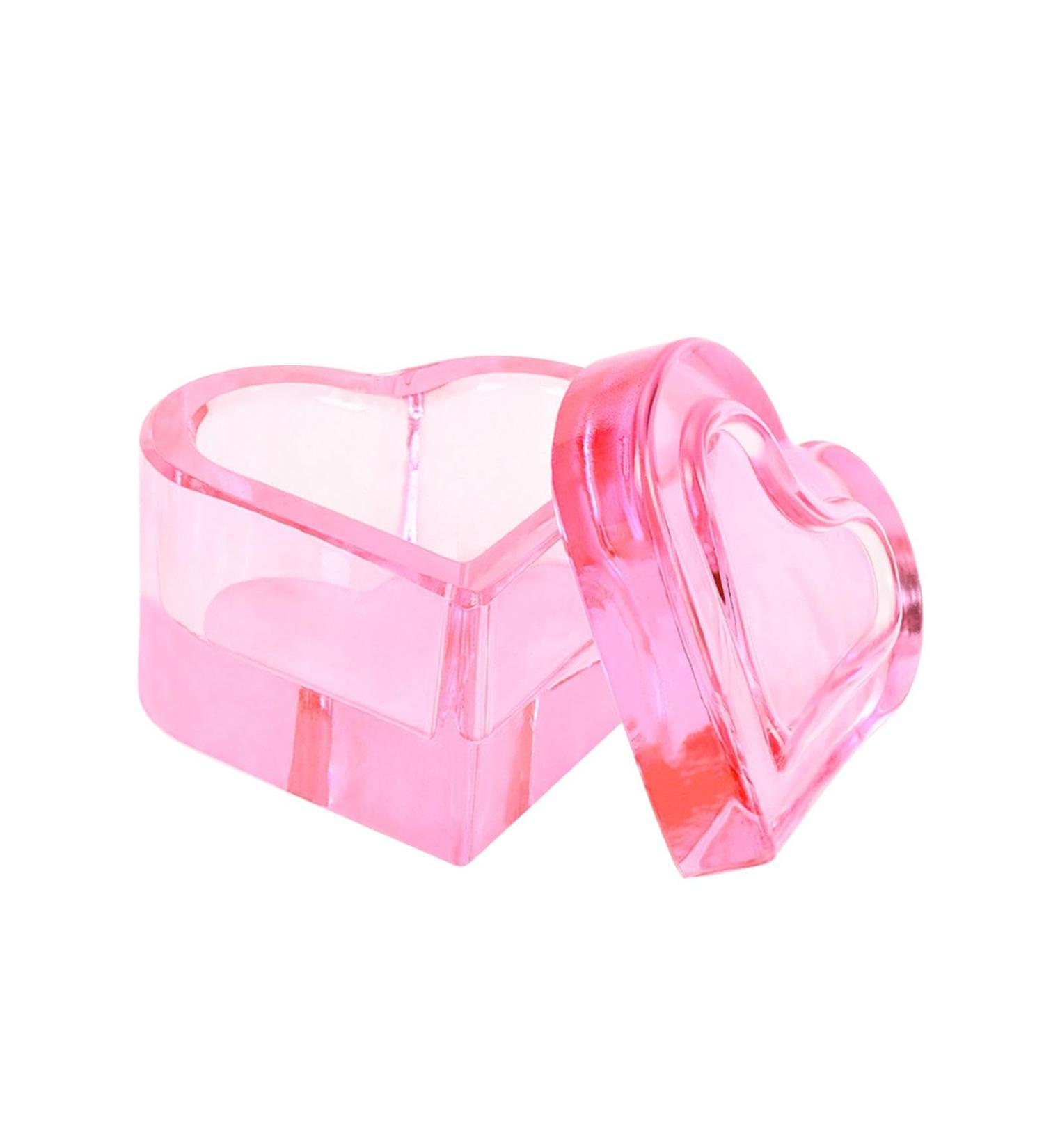 Sharplace Nail Art Dish with Lid Jewelry Storage Box for Acrylic Liquid Powder Manicure Care Delicate Nail Art Glass Cup pink - Buy Online on GoSupps.com