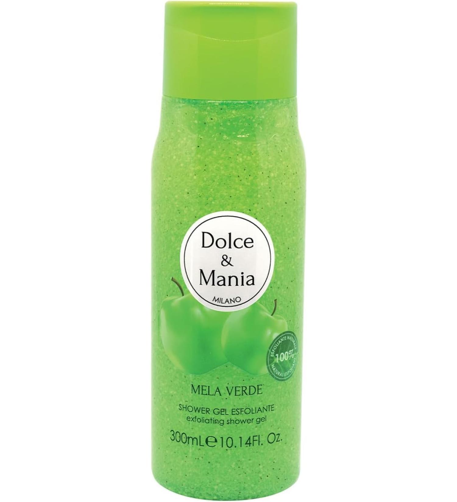 DIAMOND Dolce & Mania Shower gel with green apple scent 300 ml moisturizing and removes dead cells fresh and fragrant skin Apple 300 ml 1er Pack - Buy Online on GoSupps.com