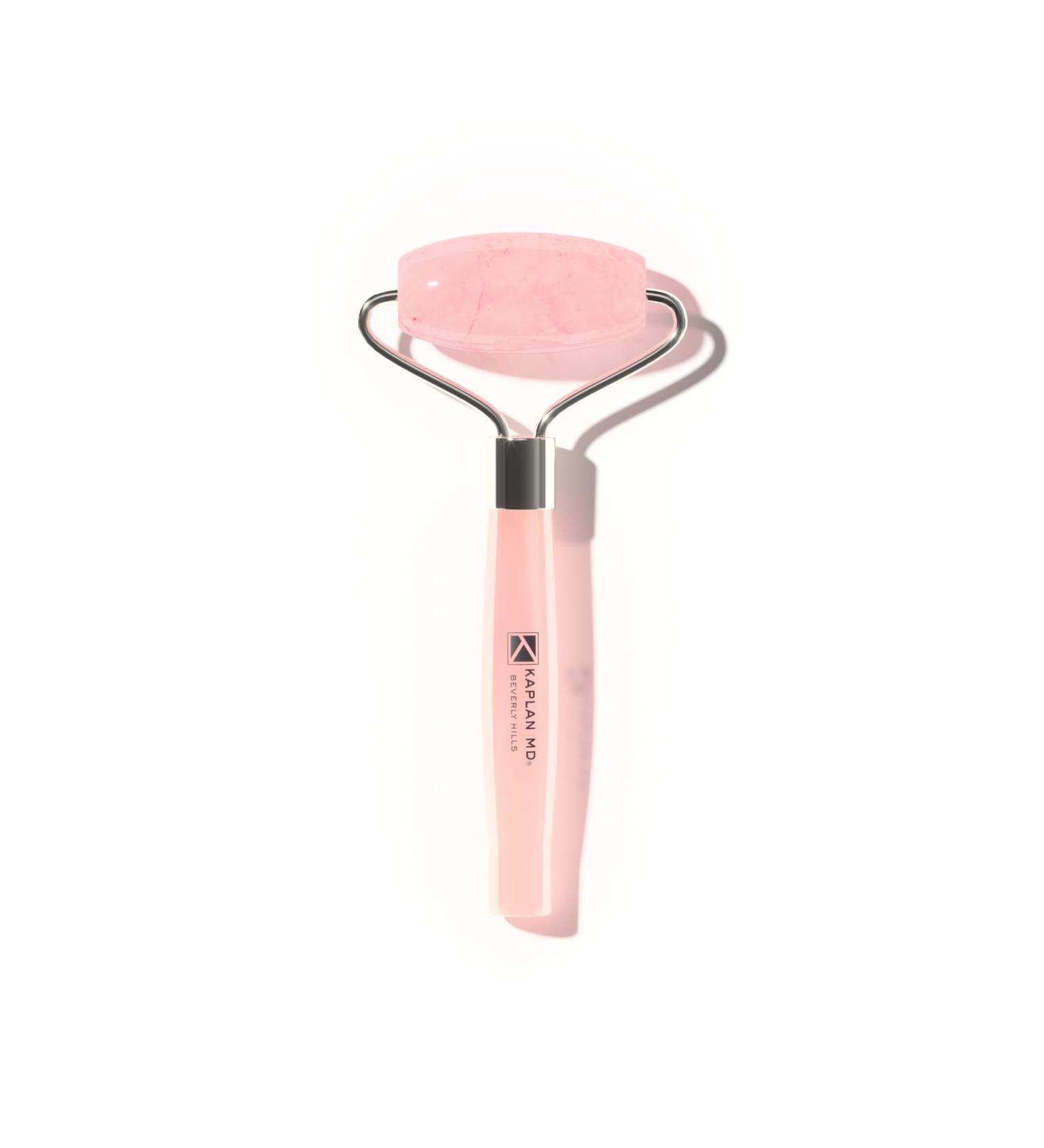 KAPLANMD Diamond Contour Rose Quartz Roller Beauty Tool