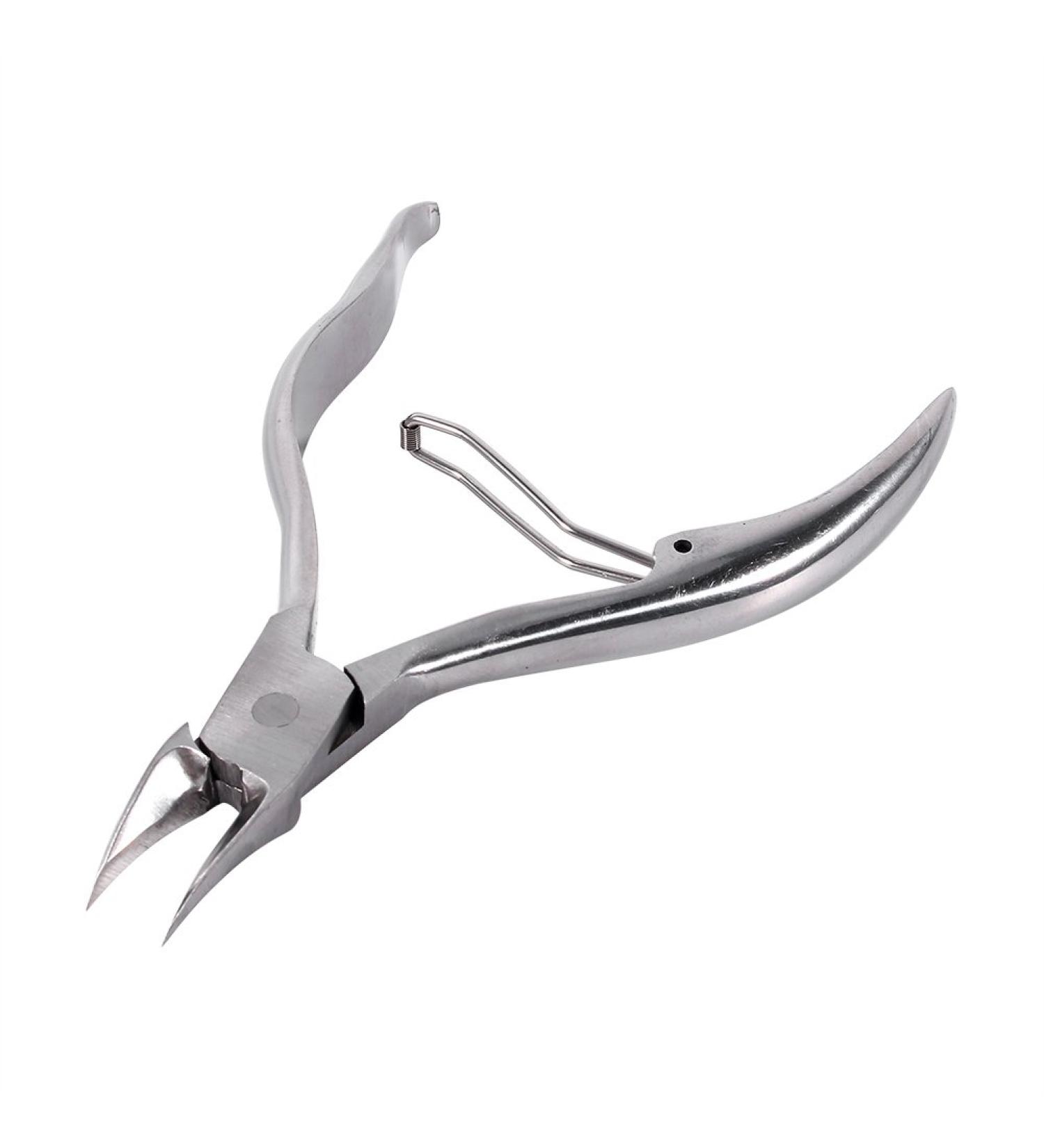 Cuticle Cutter with Protective Cap Stainless Steel Cuticle Nippers for Ingrown Nails Manicure Tool for Hard Nails with Easy-grip Design - Buy Online on GoSupps.com