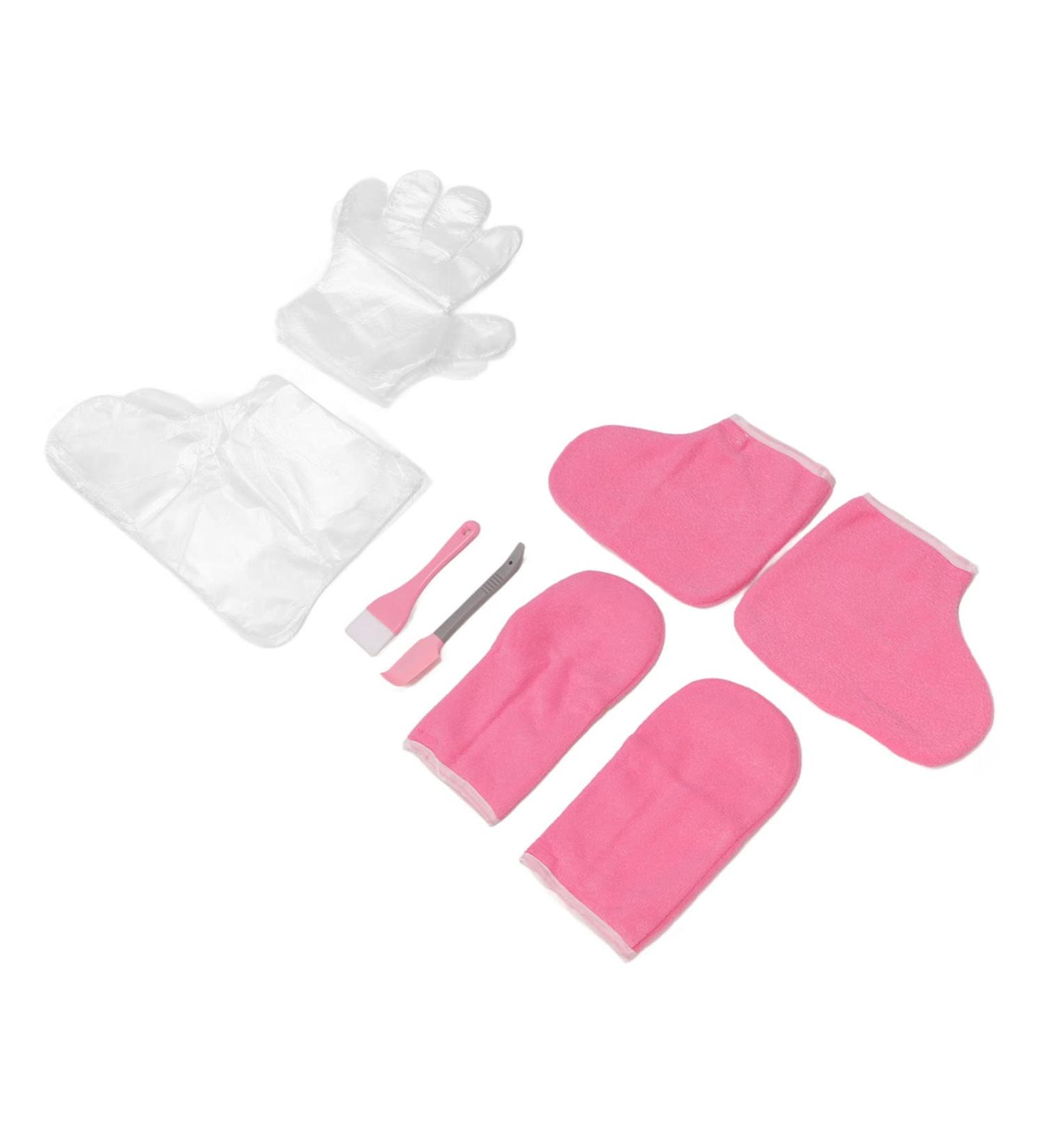 Paraffin Wax Bath Gloves Gloves Adjustable Foot Wax Gloves for Skin Care - Buy Online on GoSupps.com