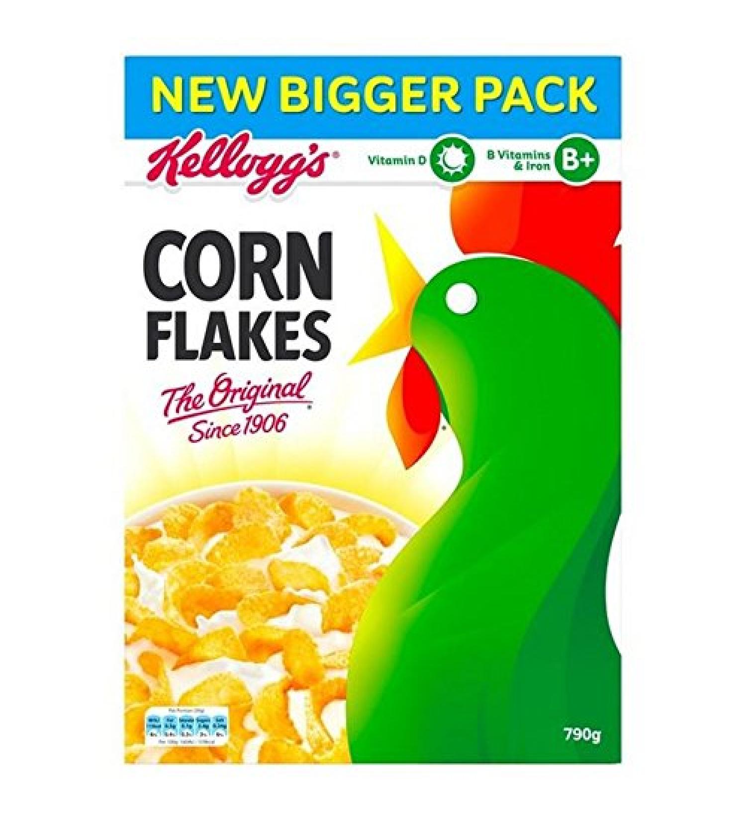 KELLOGG'S Corn Flakes 790 g (Pack of 2)