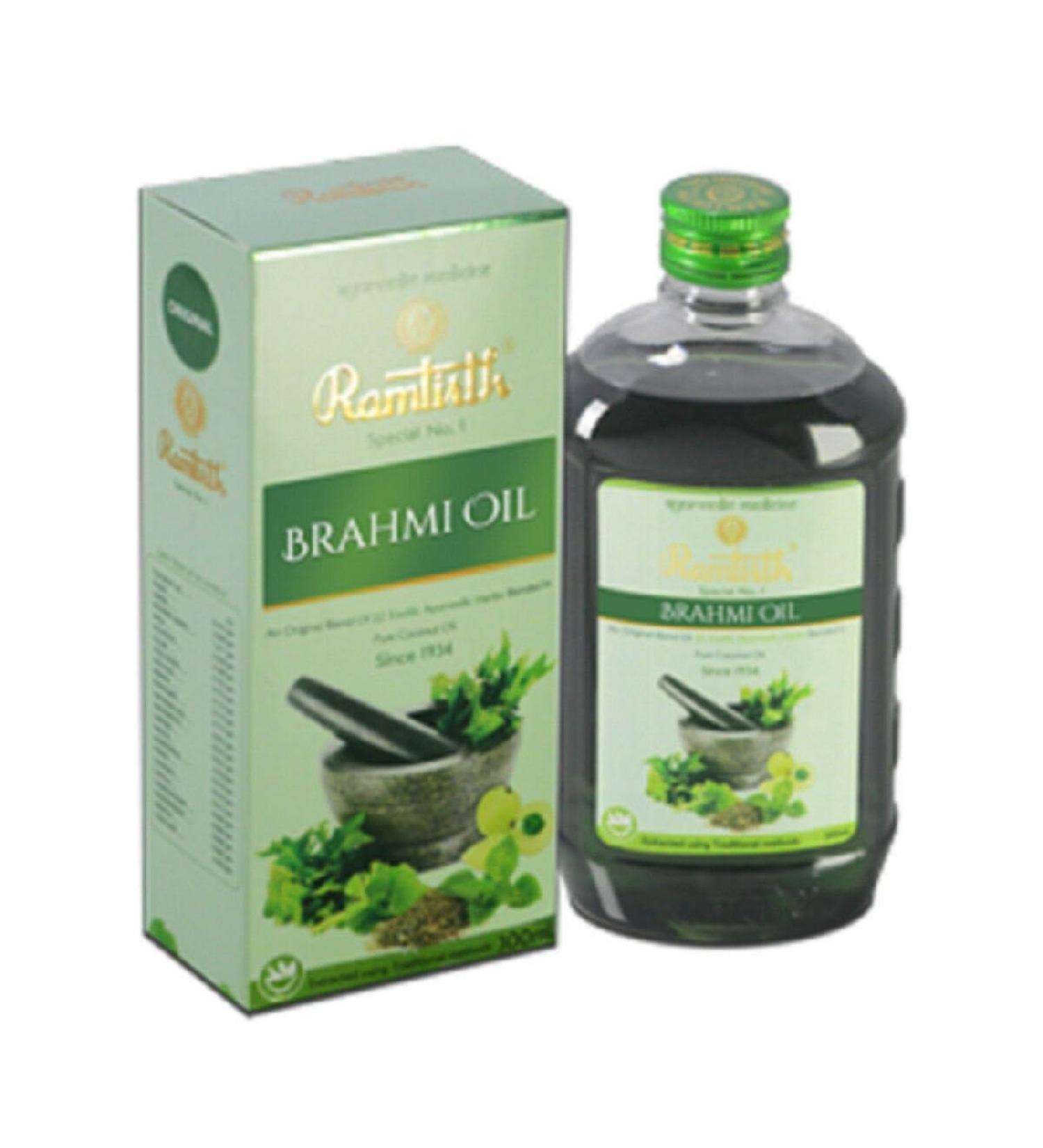 Ramtirth Brahmi Hair Oil 200ml by Ramtirth - Buy Online on GoSupps.com
