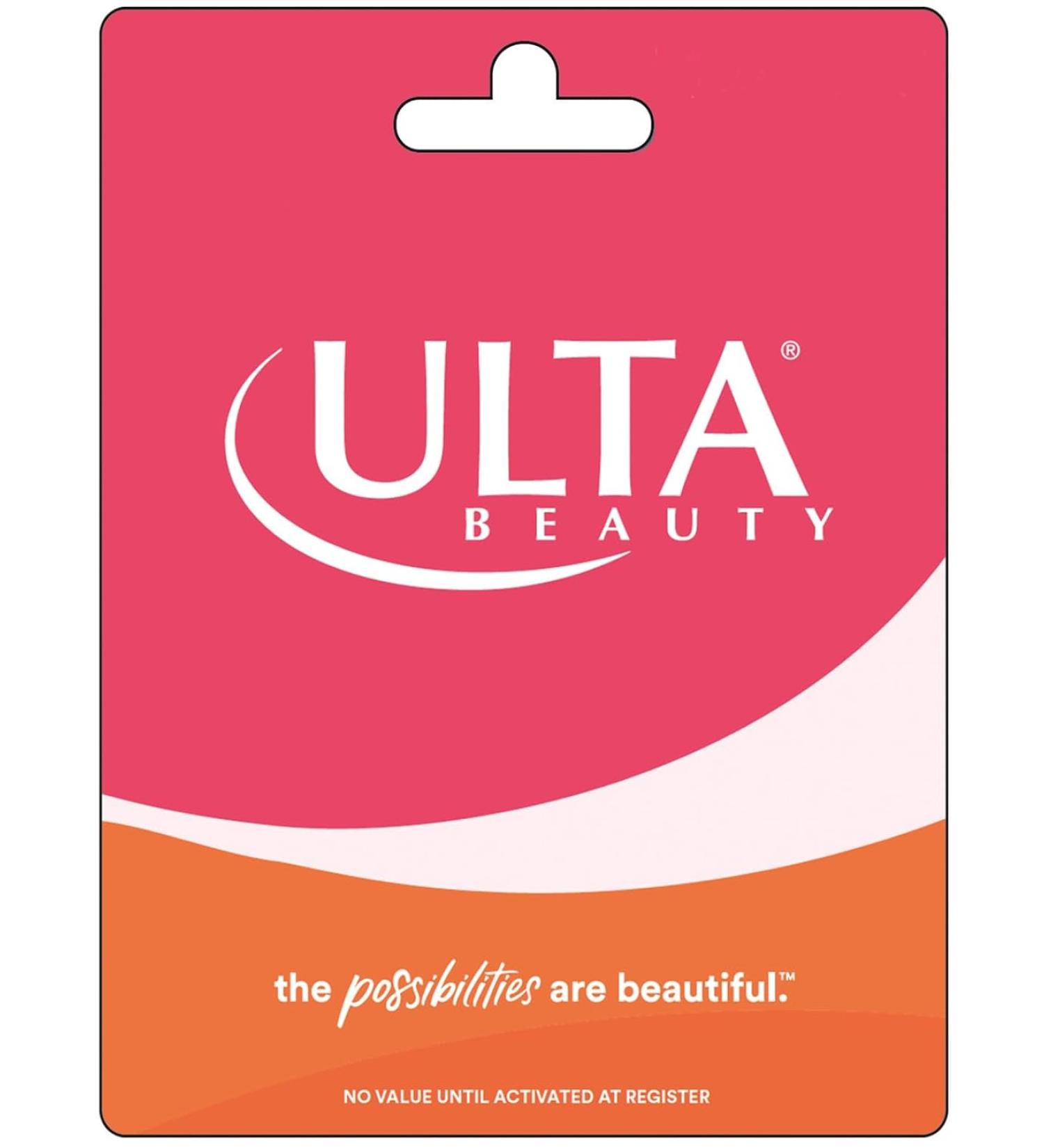 Ulta Beauty Gift Card - $25 - Buy Online on GoSupps.com