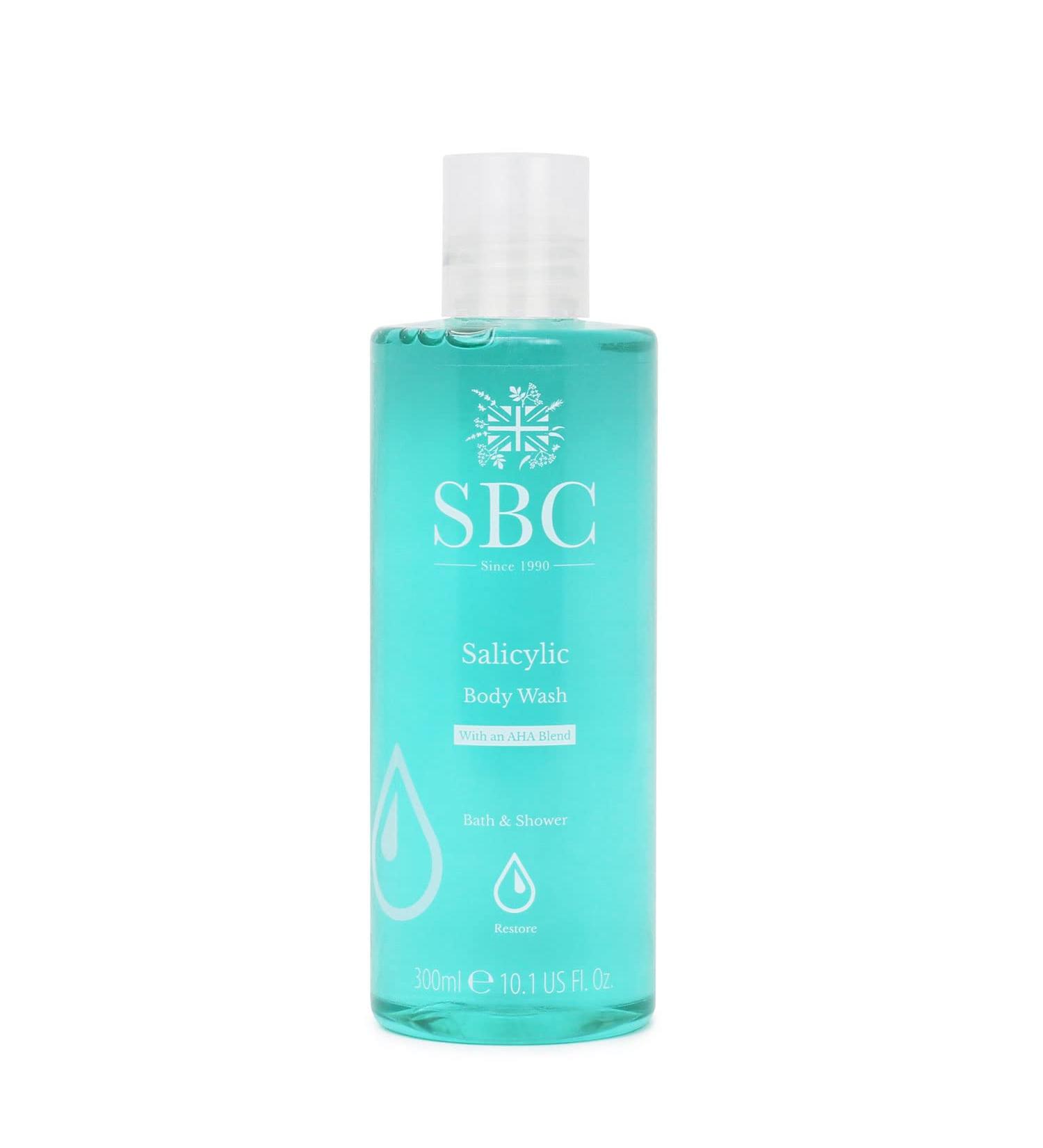 SBC Skincare Salicylic Body Wash (300ml) - Buy Online on GoSupps.com