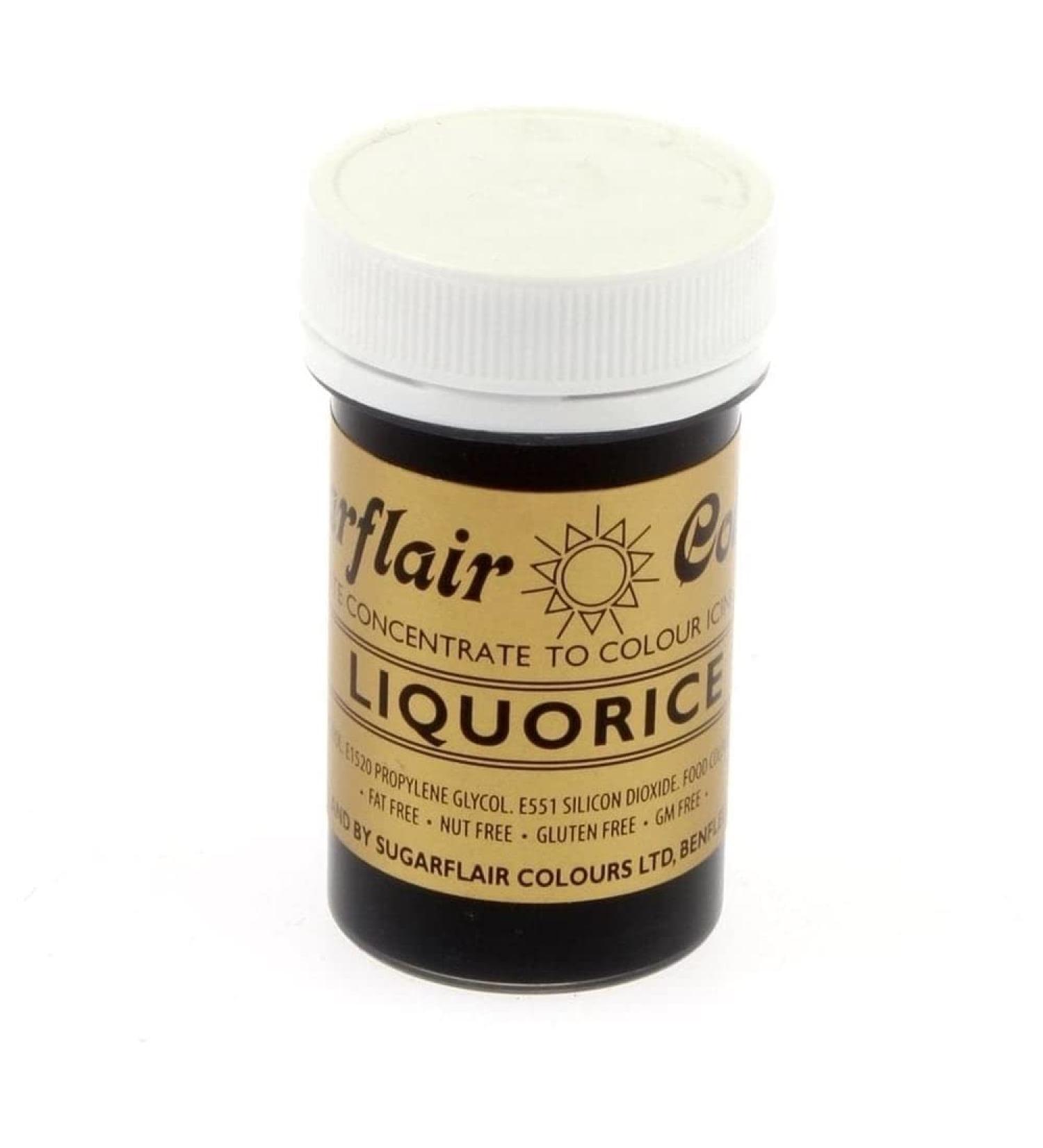 Sugarcraft Sugarflair Colour Spectral Paste Liquorice 25G