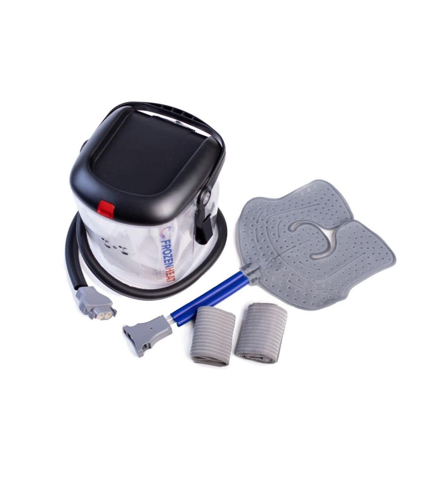 Frozen Heat Therapy Unit with Reusable Attachment Pads - Fast Recovery & Pain Relief for Back, Shoulder, Leg, Ankle, Hip, and Knee - Buy Online on GoSupps.com