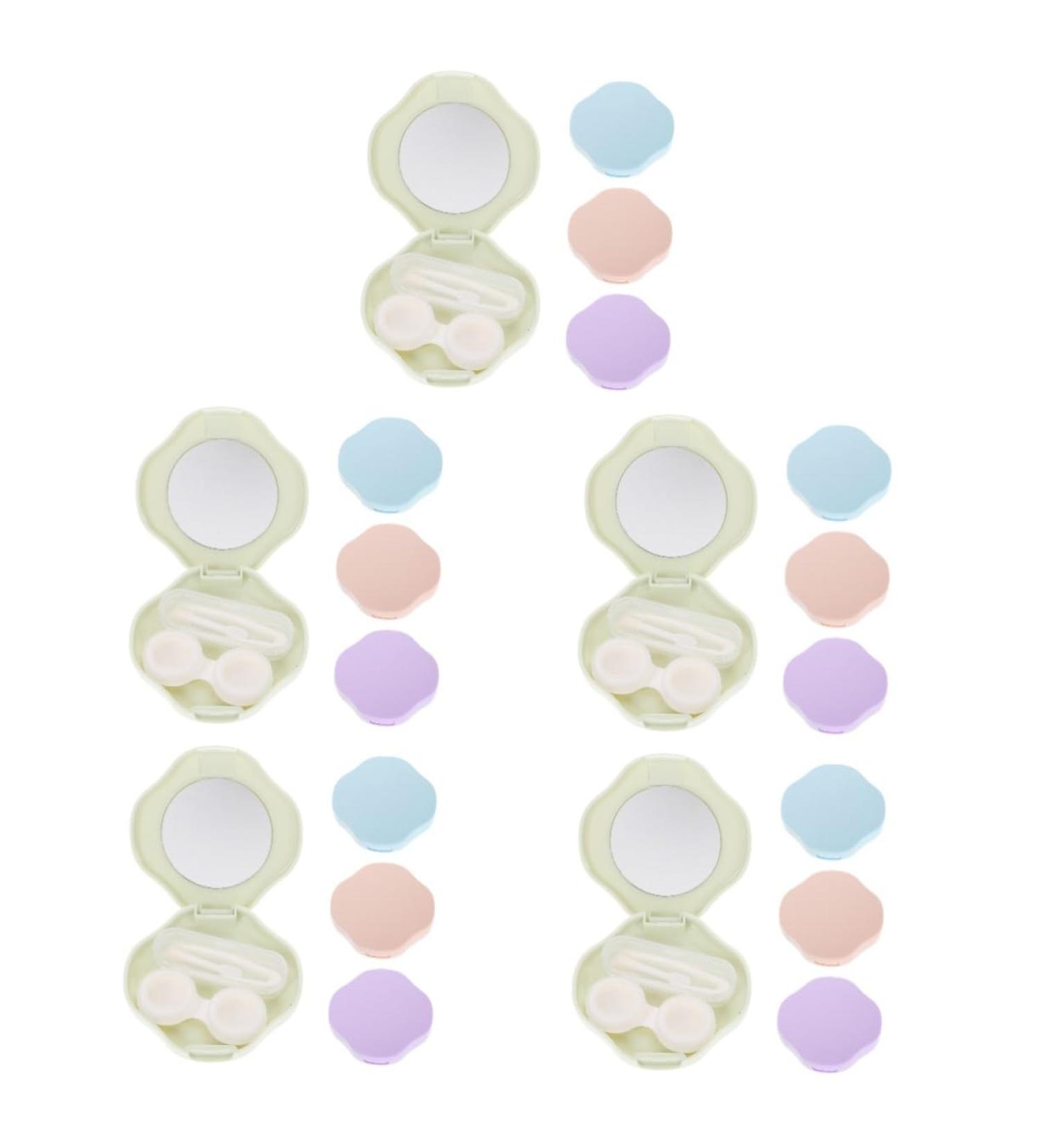 Healeved 20-Piece Color Care Box - Plastic Container Set for Makeup & Glasses Travel - Soft Tools Cleaning & Duplicate Cases - Buy Online on GoSupps.com