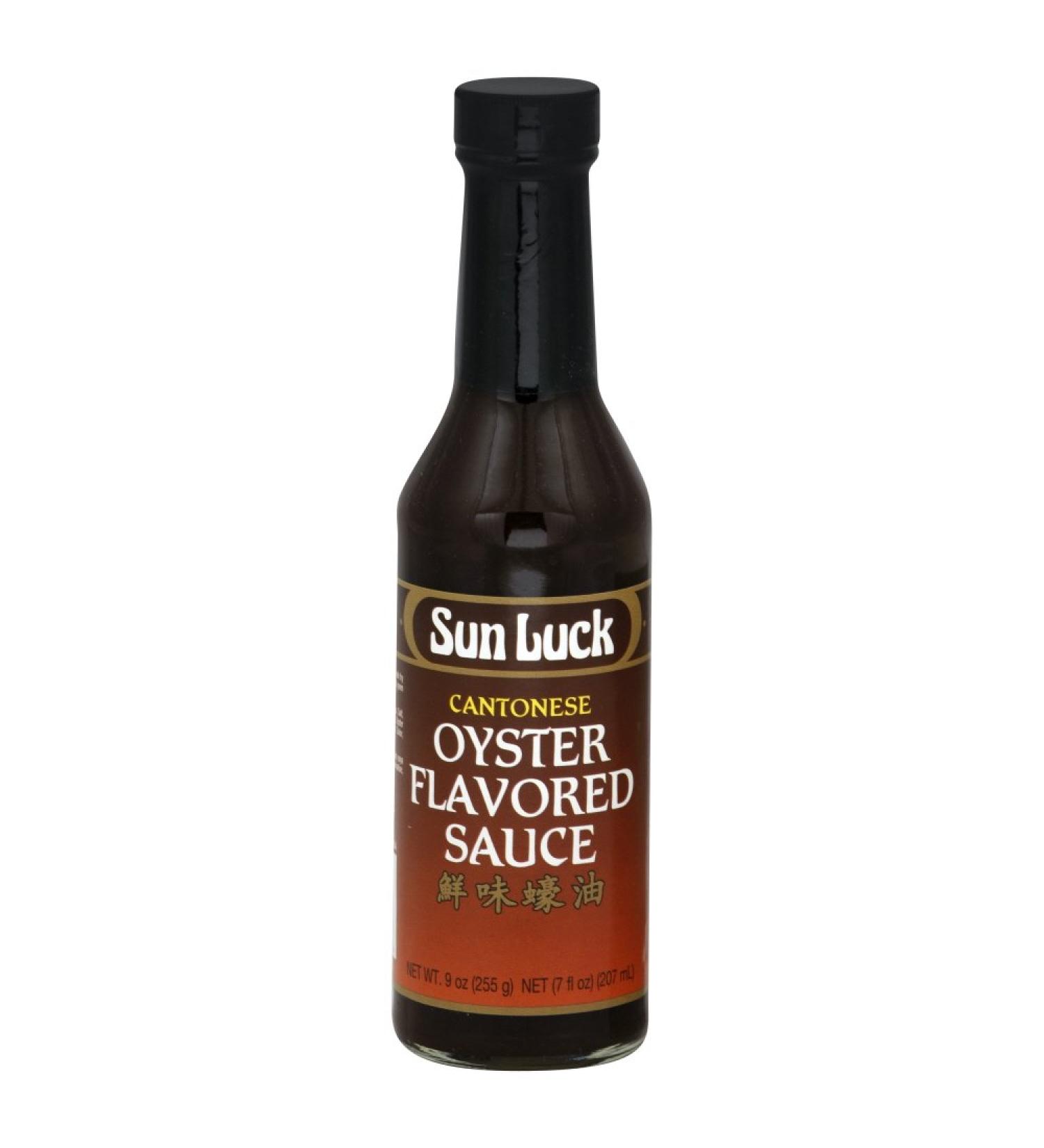 Sun Luck Cantonese Sauce, Oyster, 9-Ounce Glass (Pack of 6)
