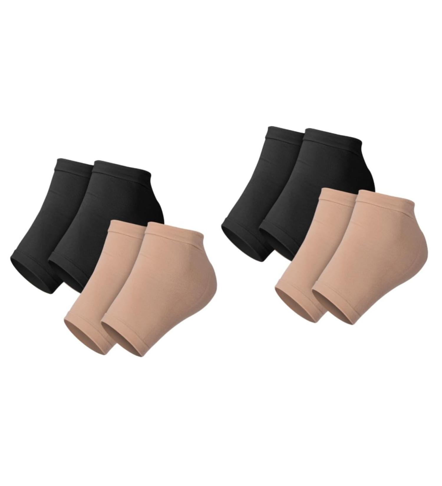 FRCOLOR 4 Pairs Anti-Rip Washable Heel Socks - Breathable & Portable Outdoor Foot Support Braces - Buy Online on GoSupps.com