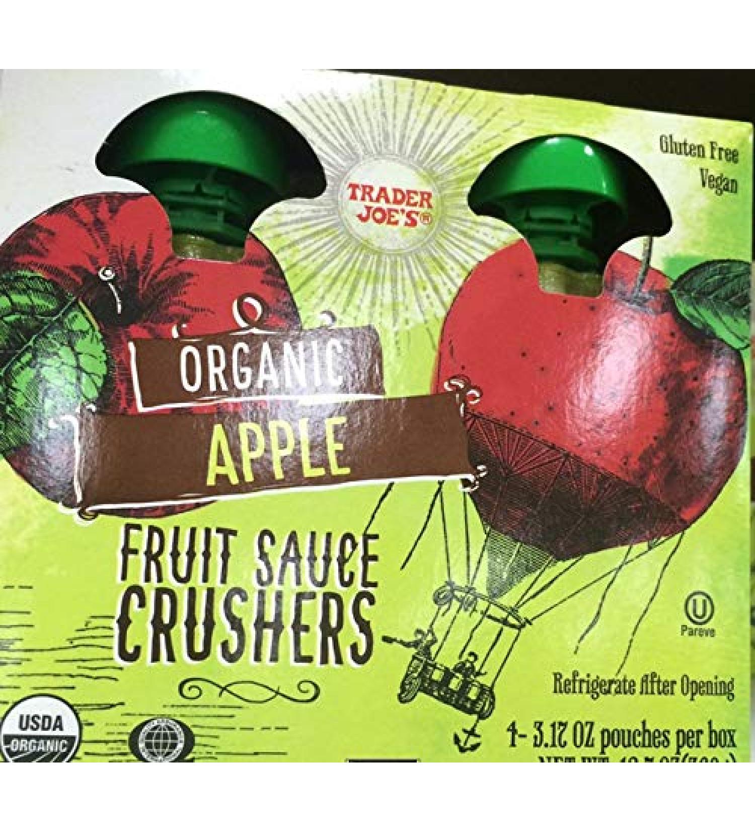 Trader Joe's Organic Apple Sauce Fruit Crushers