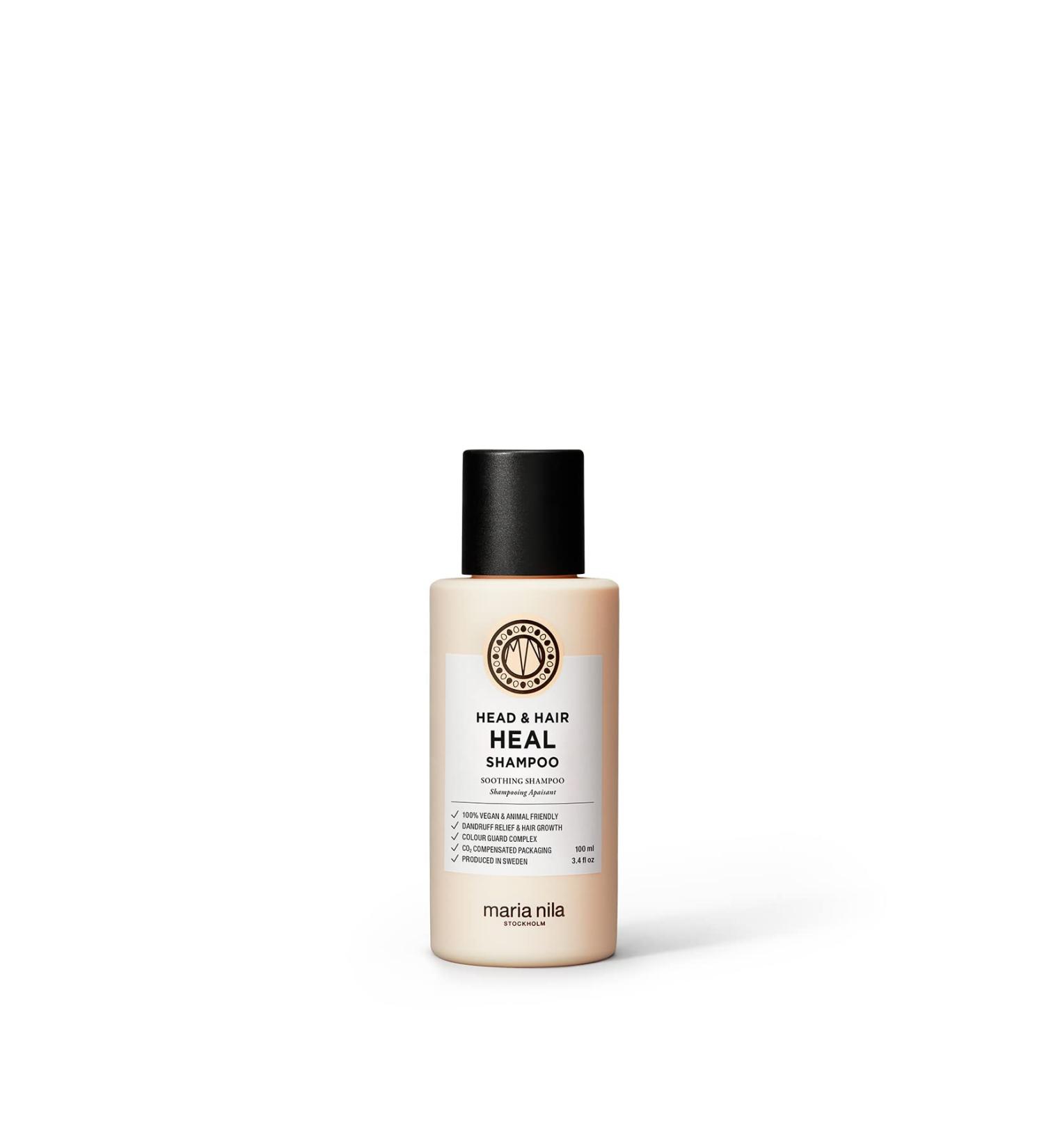 Maria Nila Head & Hair Heal Shampoo - Vegan, Sulfate/Paraben Free, 3.4 Fl Oz - Buy Online on GoSupps.com
