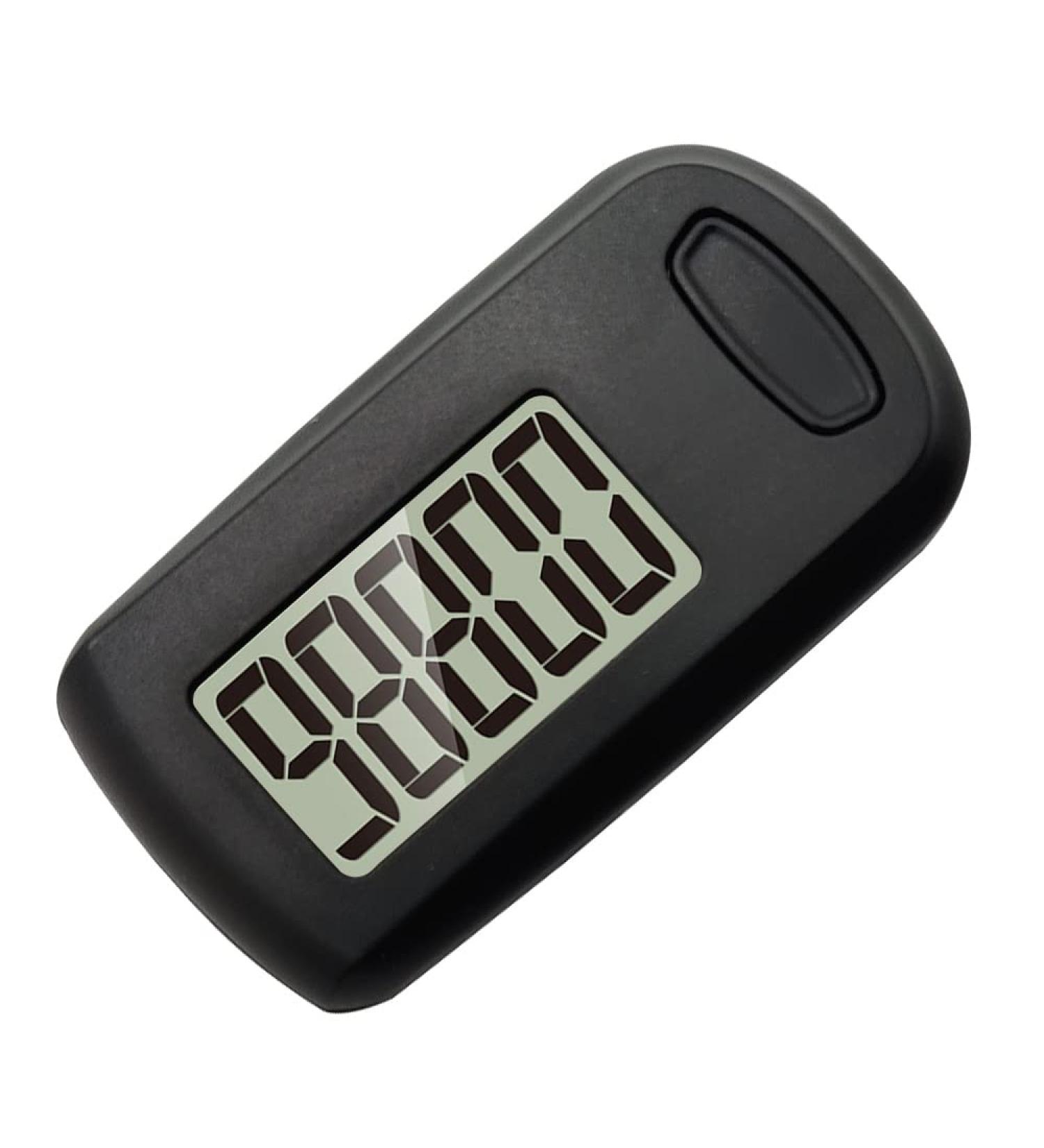 Pulivia 3D Pedometer - Accurate Step Counter for Walking Clip & Lanyard Ideal for Kids Men & Women | International Shipping - Buy Online on GoSupps.com