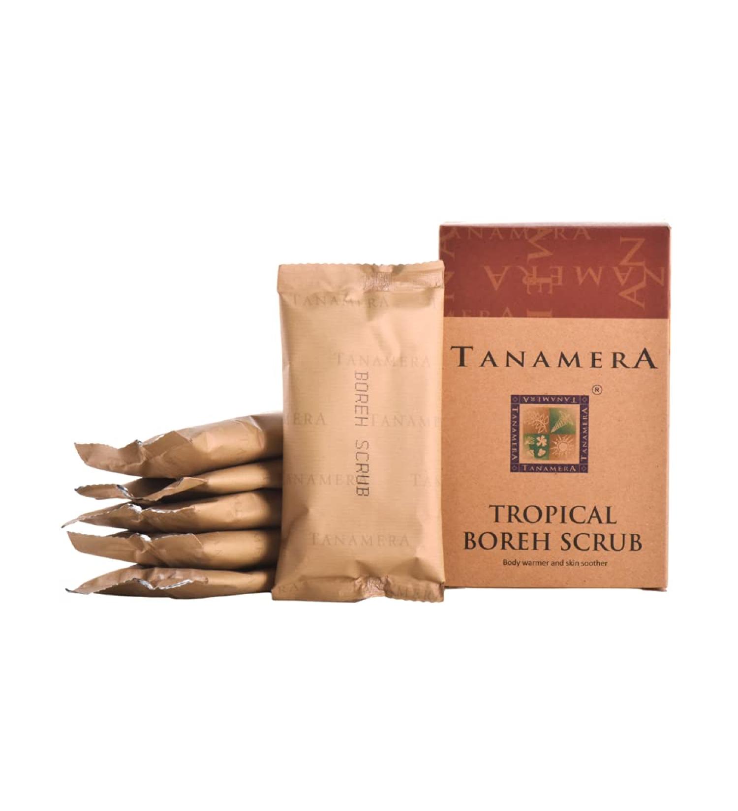 Tanamera Tropical Boreh Scrub - Herbal Anti-Inflammatory Exfoliating and Circulation Healing Body Scrub for Smooth and Supple Skin - Buy Online on GoSupps.com