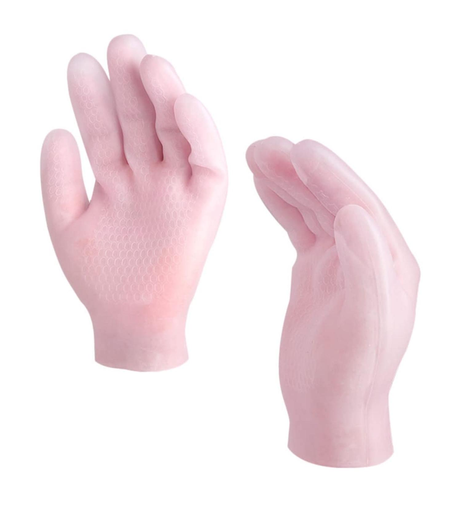 ABOOFAN 2 Pairs Moisturizing Gloves Dry Hand Womens Heels Closed Toe Cosmetic Hand Gloves Heels for Women Gloves Socks Inspection Gloves Spa Sebs Short Boots Girl Brighten Skin Colour - Buy Online on GoSupps.com