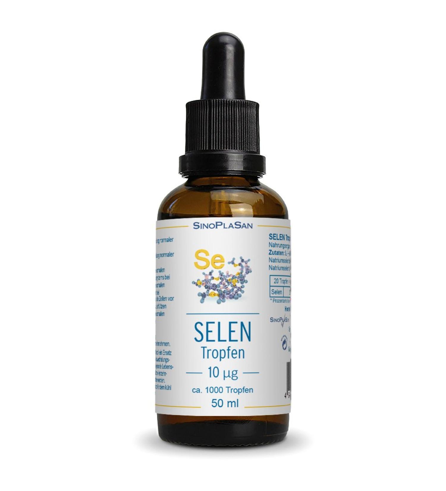 Buy Selenium Drops 200 g - High Absorption Vegan Formula 10 g per Drop Daily Dose | International Shipping - Buy Online on GoSupps.com