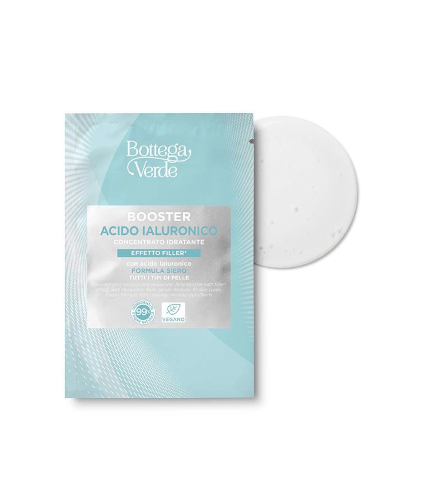 Bottega Verde Bottega Verde - Booster - Hyaluronic Acid - Hydrating Concentrate - Plumping Effect* (6 ml) - Serum Formula - All Skin Types