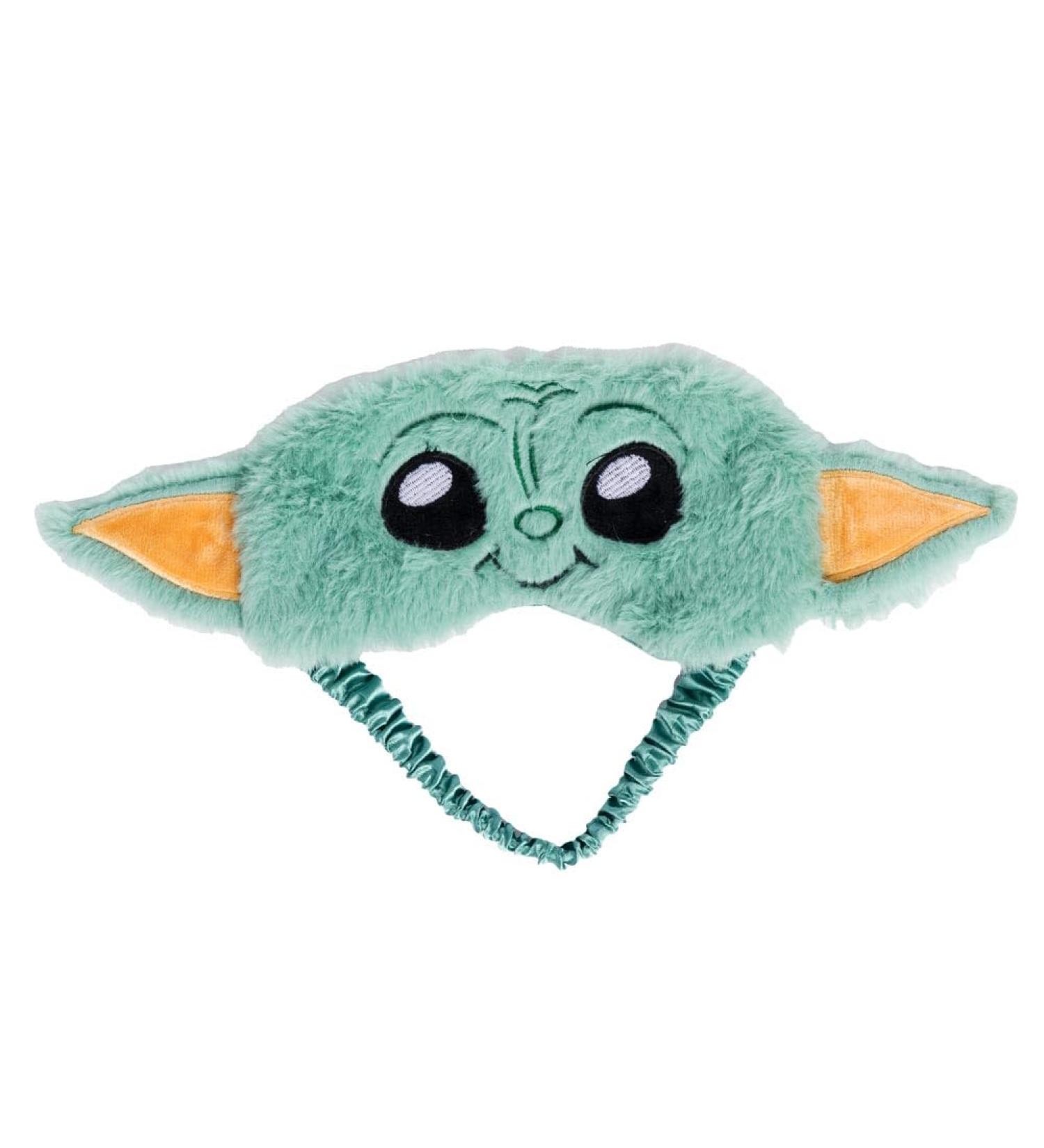 Star Wars Grogu Sleep Mask - Soft Plush Eye Shade for Kids & Adults | Perfect Gift for Star Wars Fans - Keeps Hair Tucked Away & Comfortable for Make-Up - Buy Online on GoSupps.com