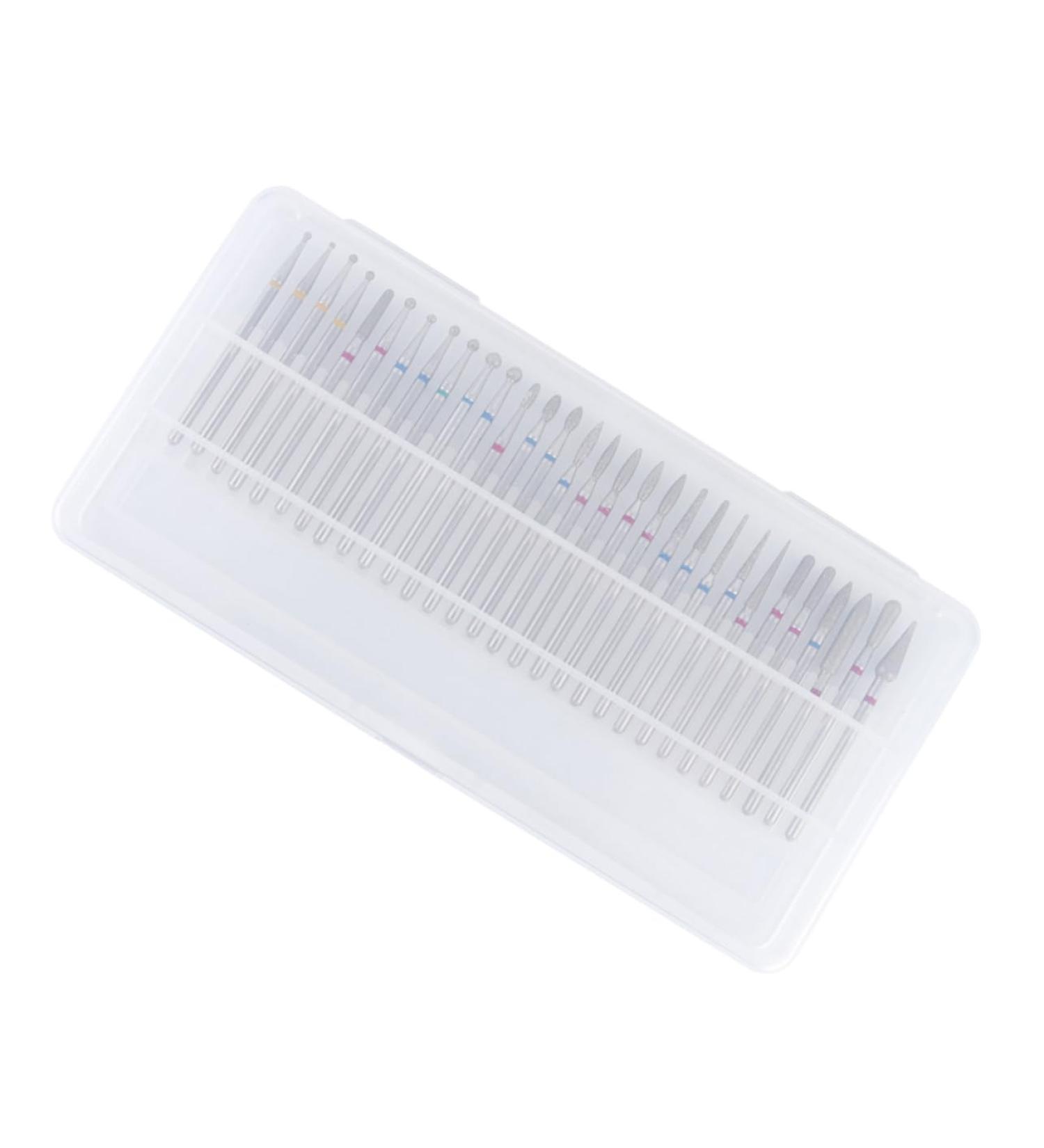 1 Box Nail Drill Manicure Filer Manicure Tools Nail Care Polishing Drill Nail Drill Manicure Head Acrylic Nail File Drill Bit Nail Art Kit Cylinder Head Nail Polish To Rotate Alloy - Buy Online on GoSupps.com