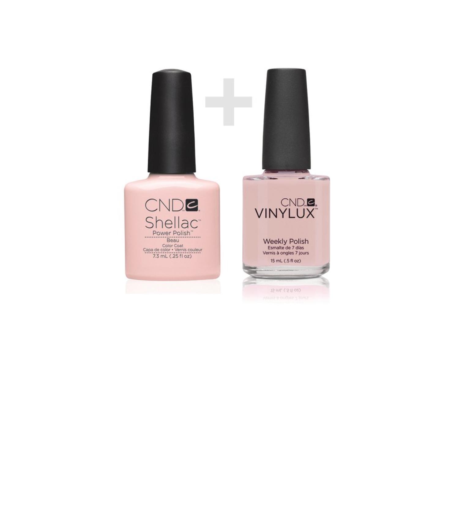 CND Duo Kit Shellac Beau Plus Vinylux Beau 22.3 ml - Buy Online on GoSupps.com