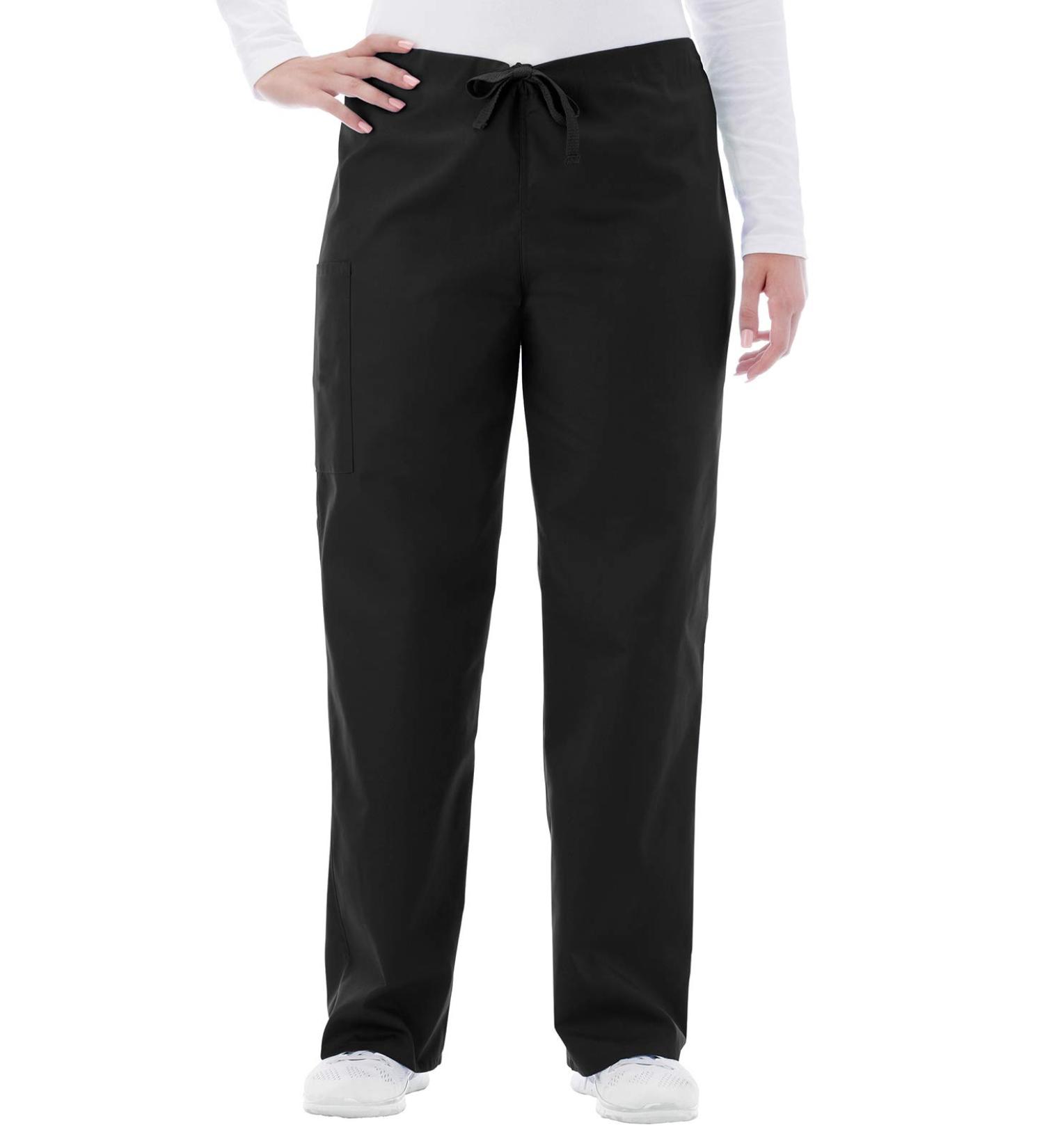 White Swan 14920 Fundamentals Unisex Drawstring Pant - Large, Black - Buy Online on GoSupps.com