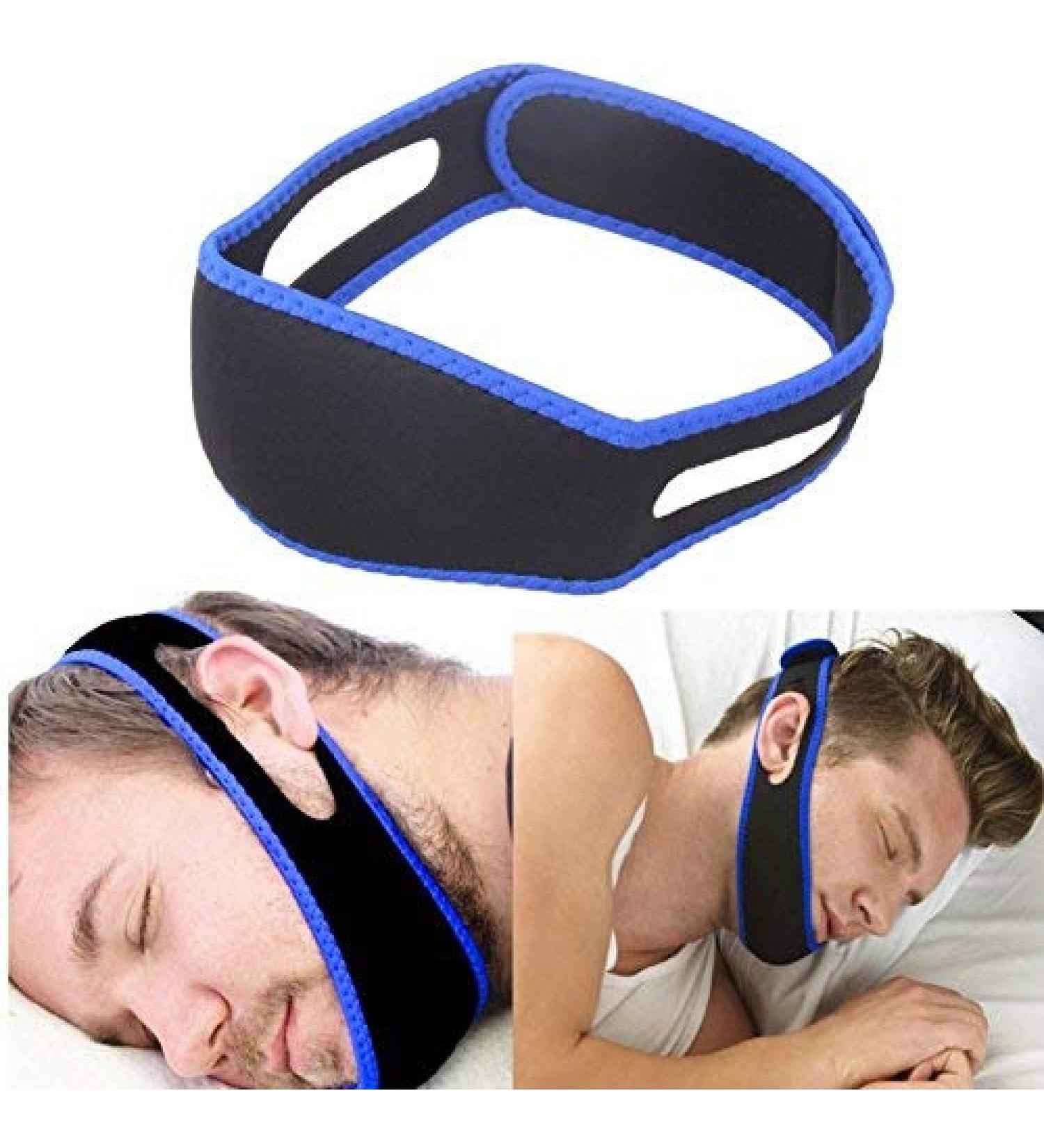 Advanced Anti Snoring Chin Strap - Adjustable Solution for Men and Women - 2019 Upgraded Version - Buy Online on GoSupps.com